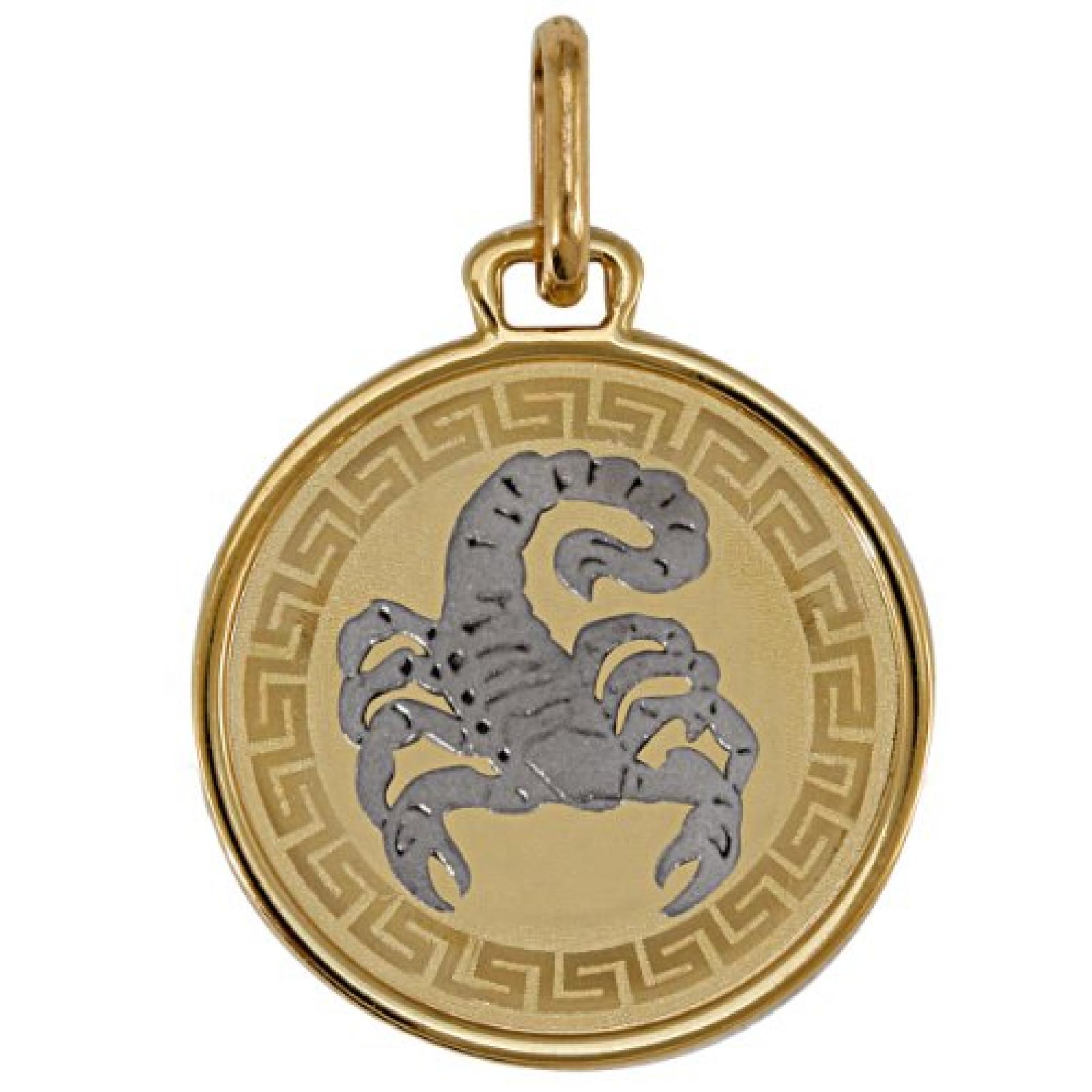 Bella Donna Unisex-Anh&auml;nger Sternzeichen 333 Bicolor   5371ANH3 