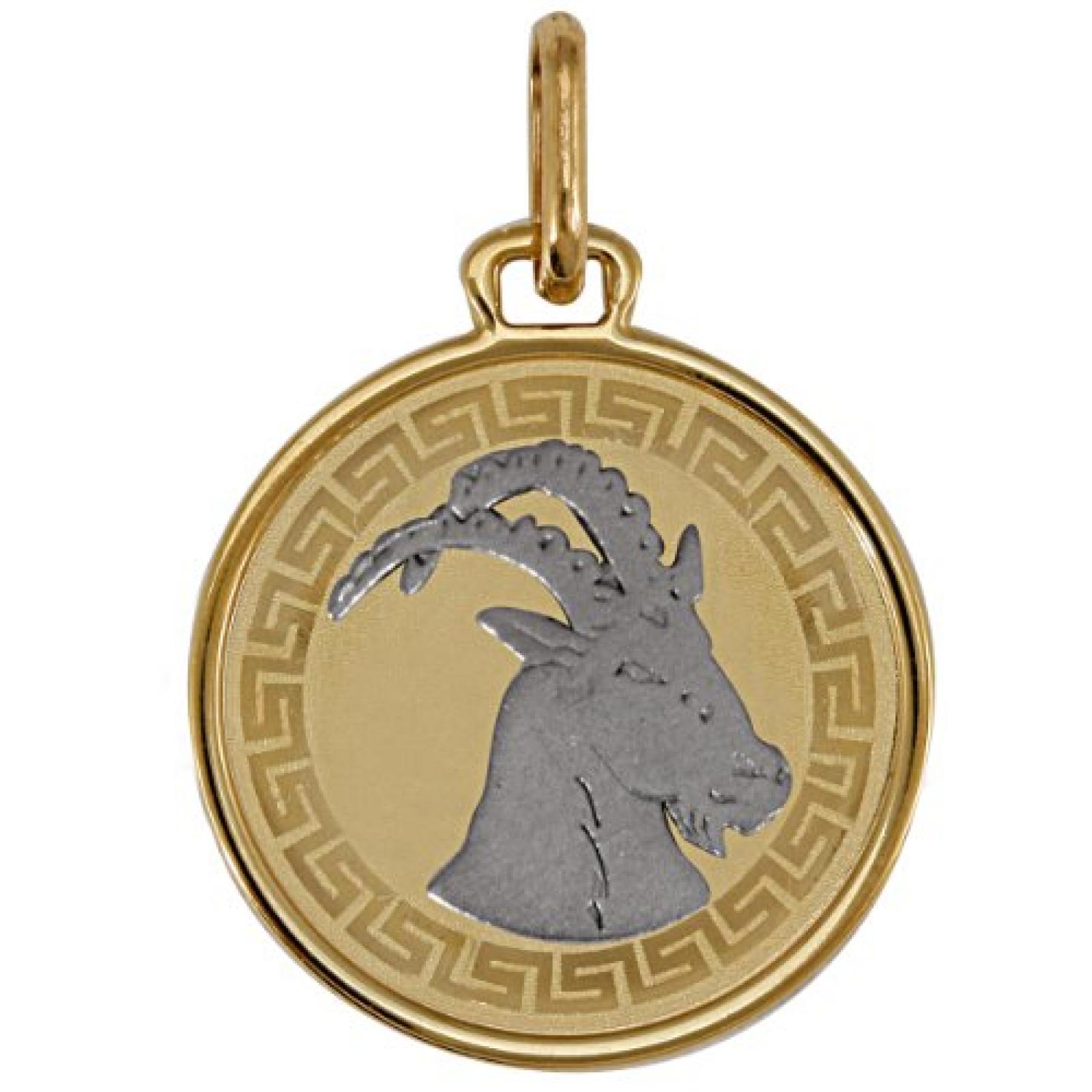 Bella Donna Unisex-Anh&auml;nger Sternzeichen 333 Bicolor  5369ANH3 