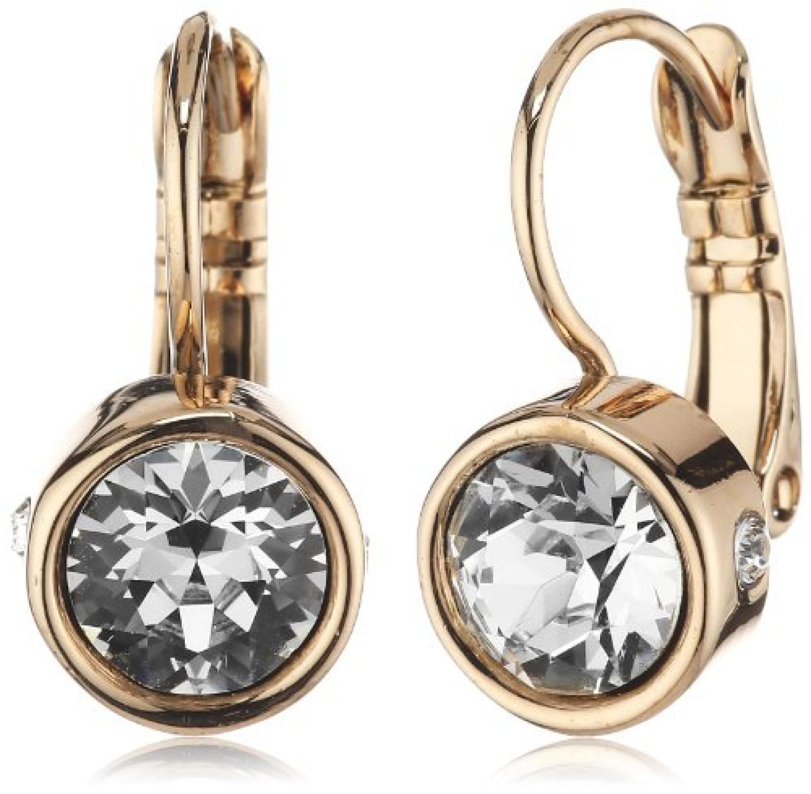 Dyrberg/Kern Damen-Ohrh&auml;nger Vergoldetes Metall Madu rg crystal 334720 