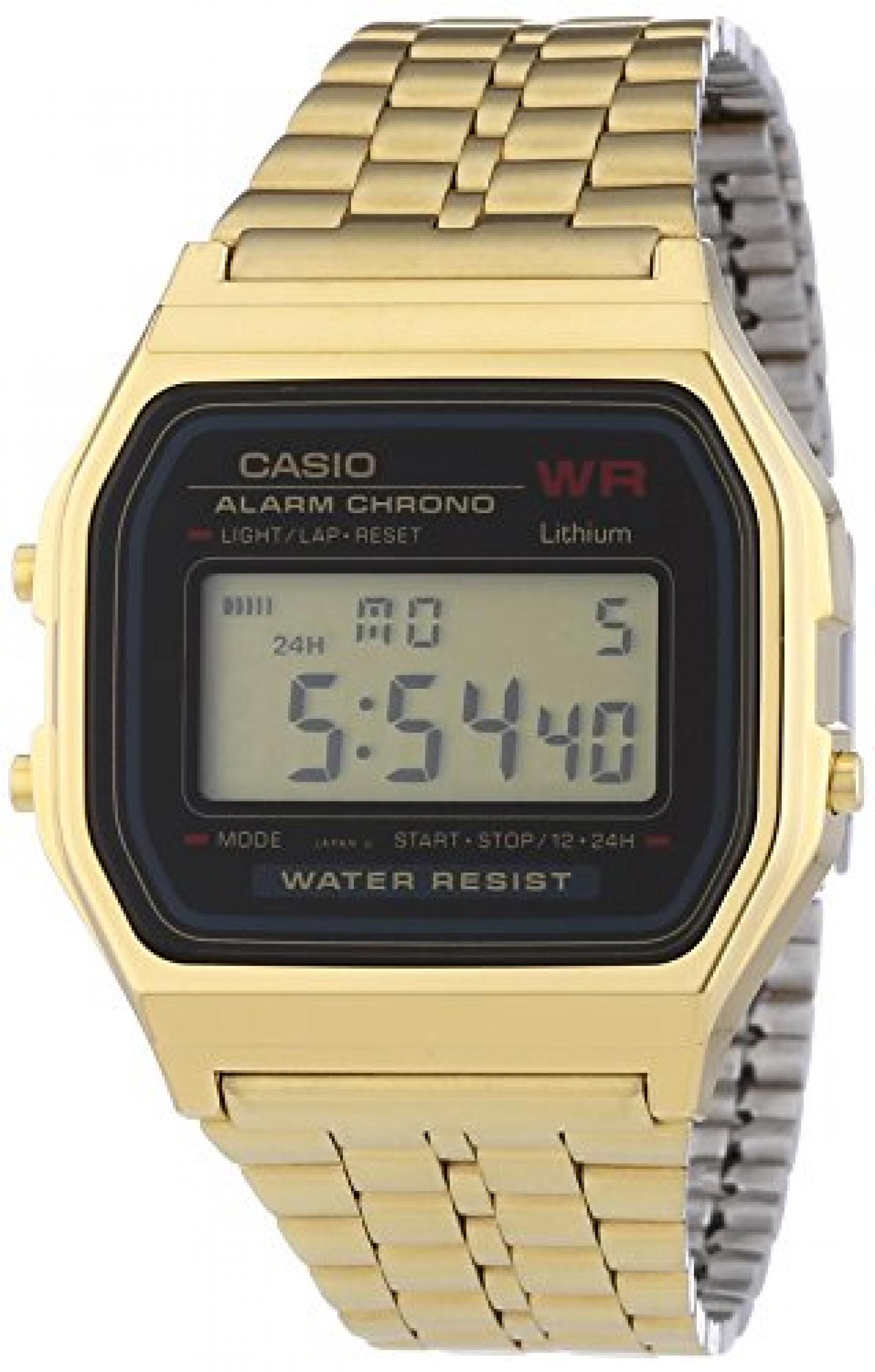 Casio Collection Herren-Armbanduhr Digital Quarz A159WGEA-1EF Casio Collection Herren-Armbanduhr Digital Quarz A159WGEA-1EF