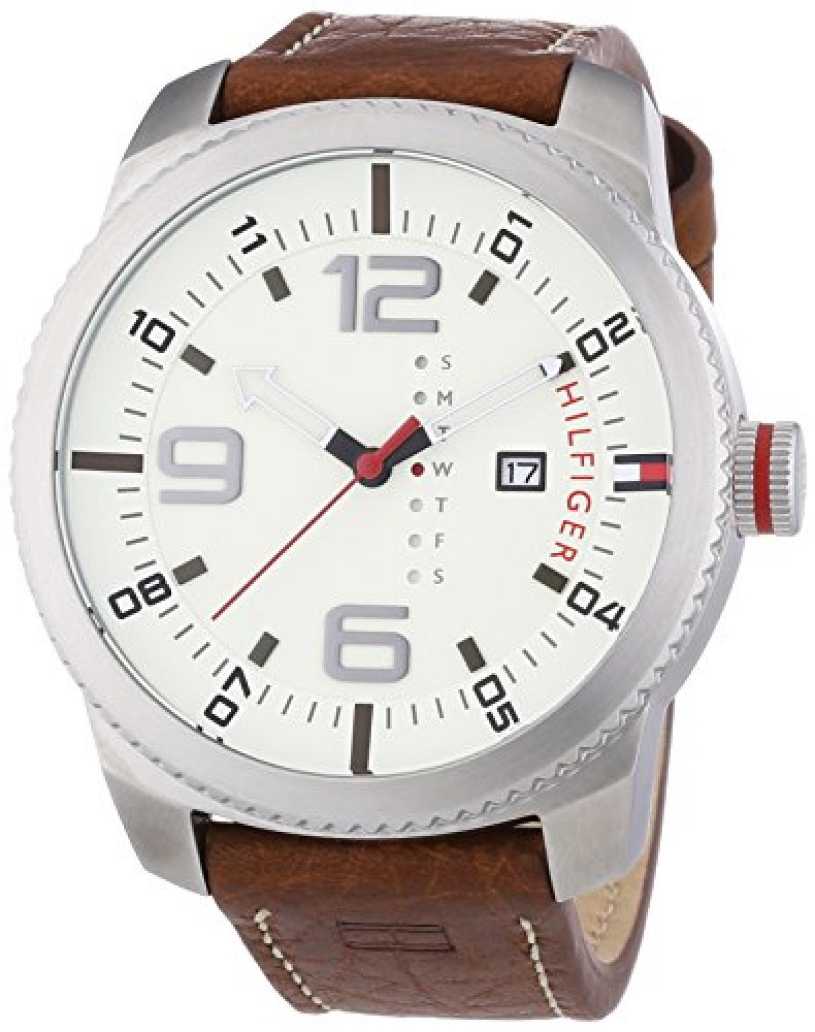 Tommy Hilfiger Herren-Armbanduhr XL Graham Casual Sport Analog Quarz 1791013 Tommy Hilfiger Herren-Armbanduhr XL Graham Casual Sport Analog Quarz 1791013