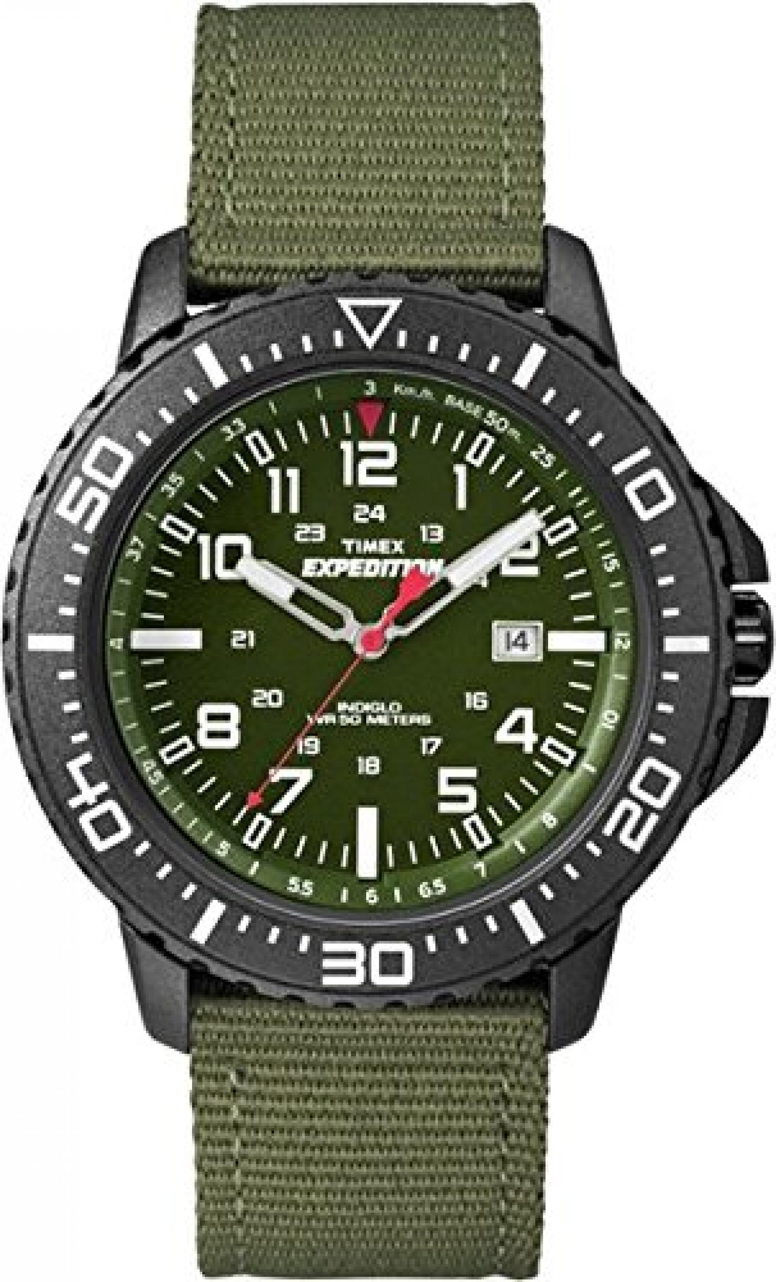 Timex Herren-Armbanduhr XL Expedition Uplander Analog Quarz Plastik T49944D7 Timex Herren-Armbanduhr XL Expedition Uplander Analog Quarz Plastik T49944D7