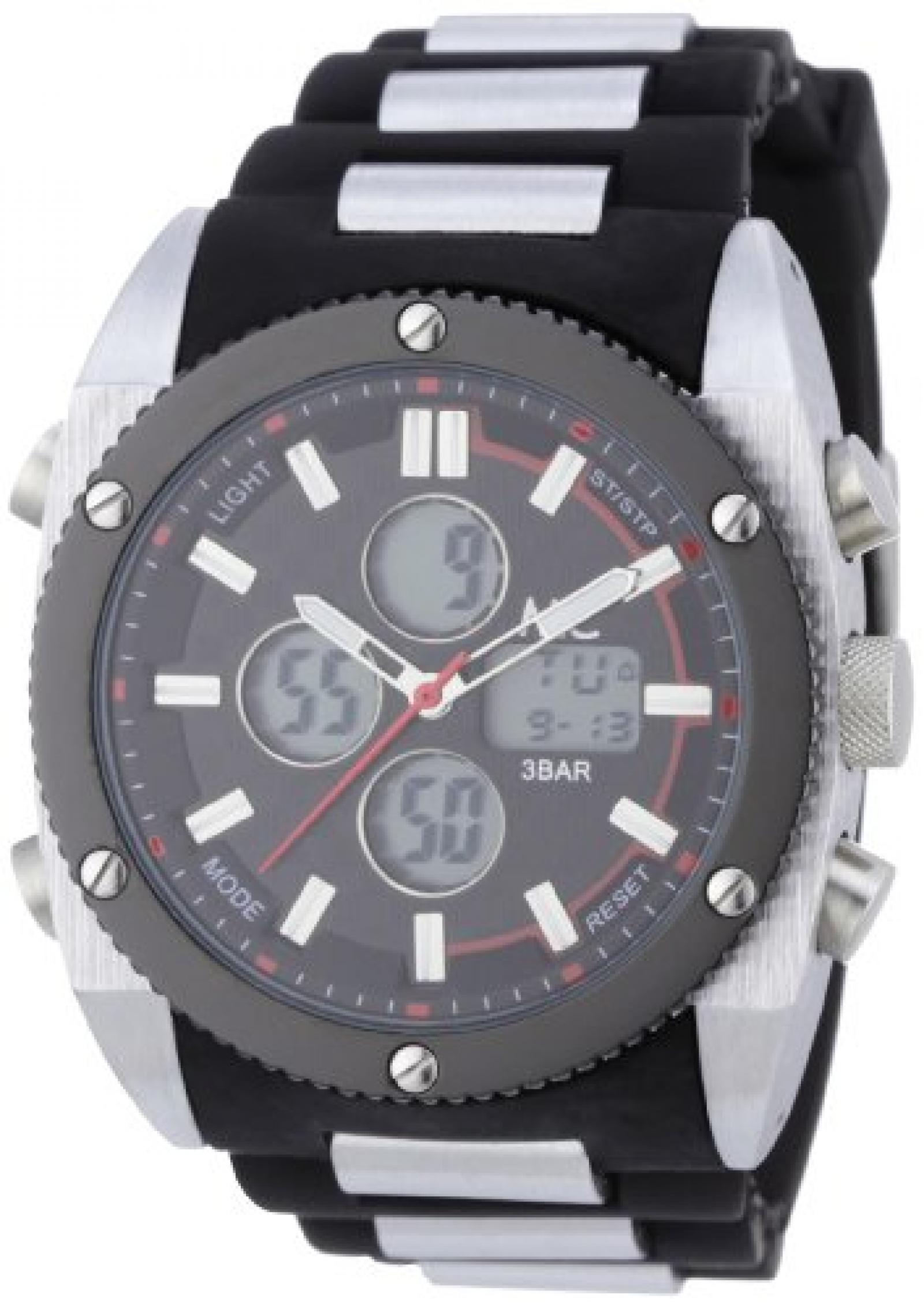MC Timetrend Herren-Armbanduhr Analog - Digital Quarz Kunststoffband 26345 MC Timetrend Herren-Armbanduhr Analog - Digital Quarz Kunststoffband 26345