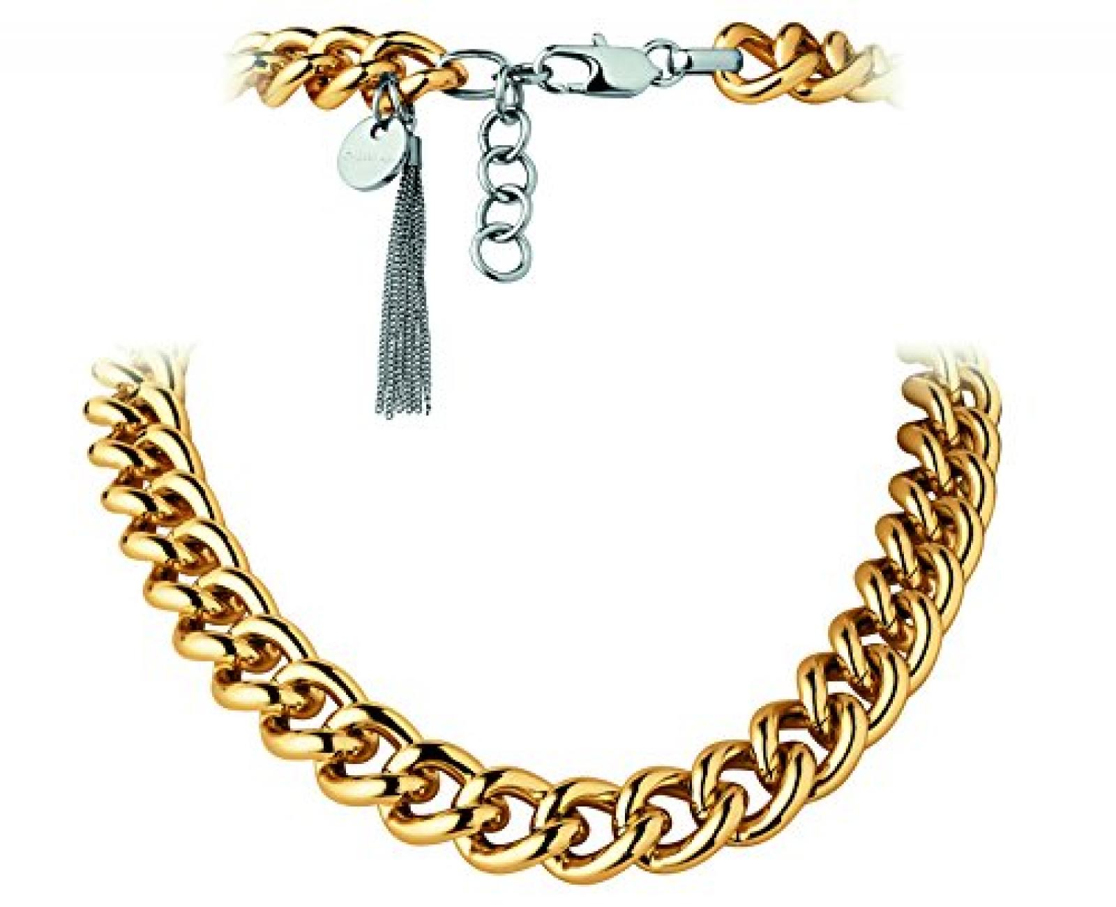 Dyrberg/Kern Damen-Halsband Vergoldetes Metall gold 335172 Dyrberg/Kern Damen-Halsband Vergoldetes Metall gold 335172