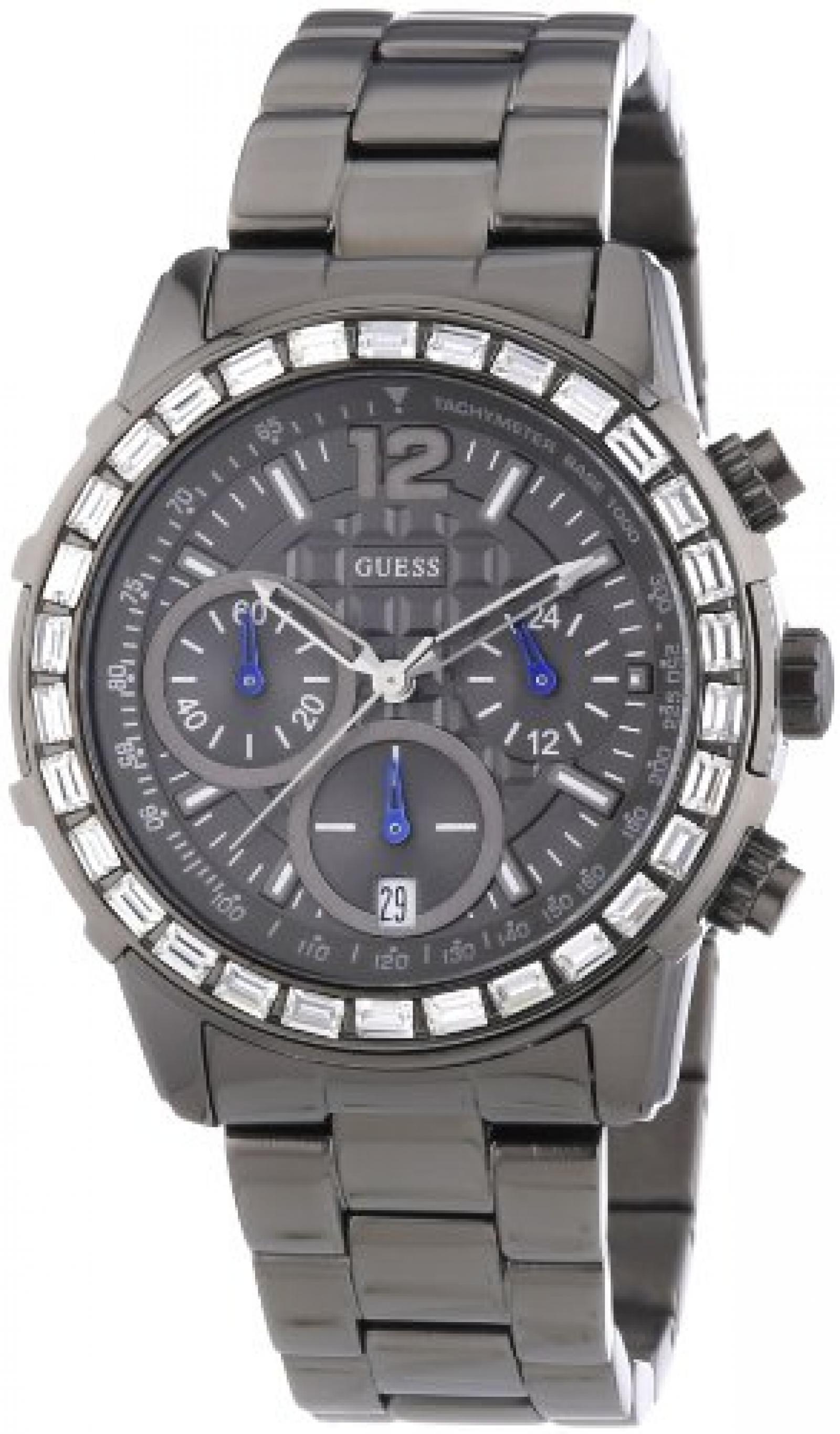 Guess Damen-Armbanduhr Lady B. Analog Quarz Edelstahl beschichtet W0016L3 Guess Damen-Armbanduhr Lady B. Analog Quarz Edelstahl beschichtet W0016L3
