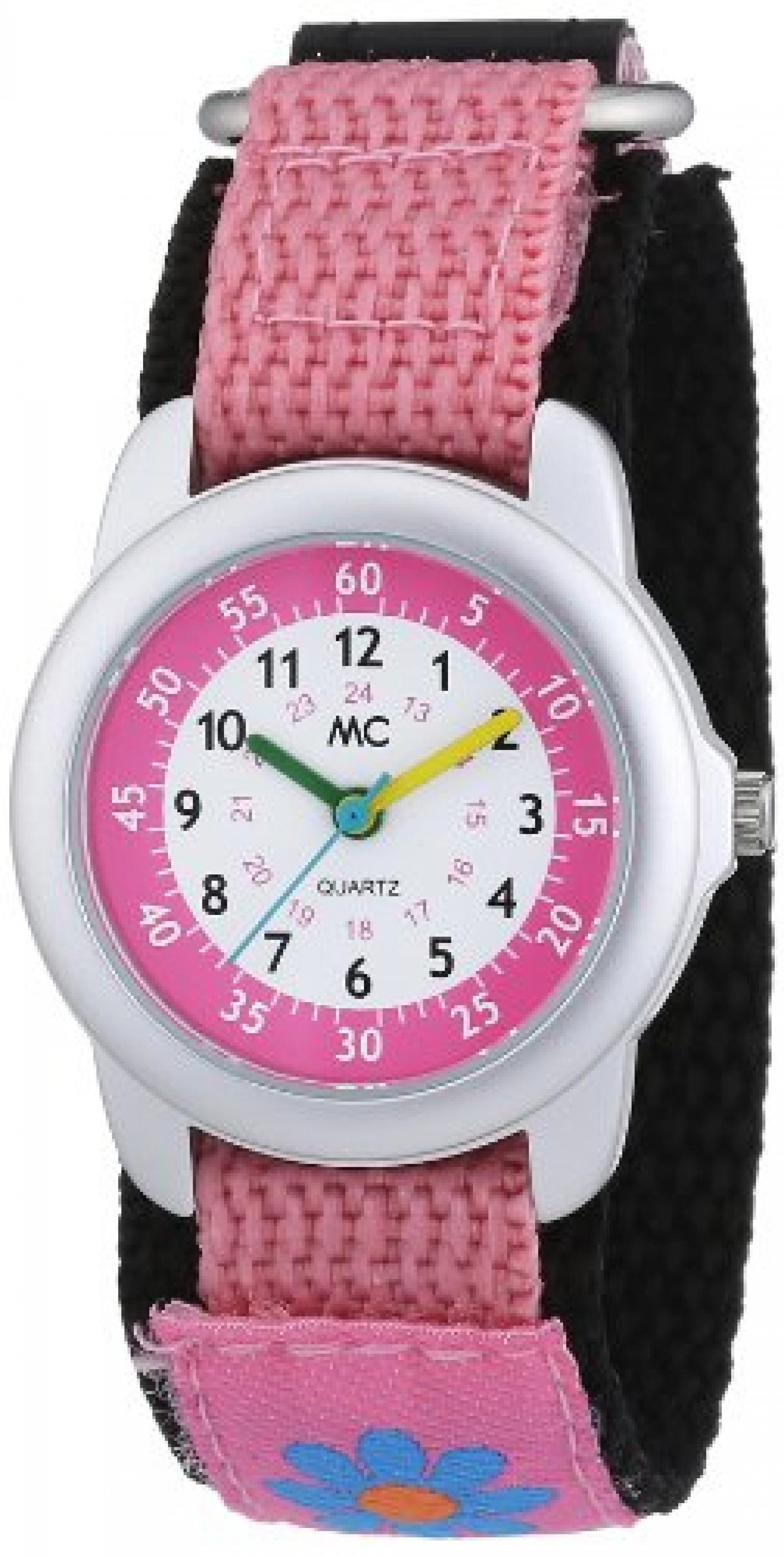 MC Timetrend Mädchen-Armbanduhr Blume Lernuhr Quarz Textil 50872 MC Timetrend Mädchen-Armbanduhr Blume Lernuhr Quarz Textil 50872