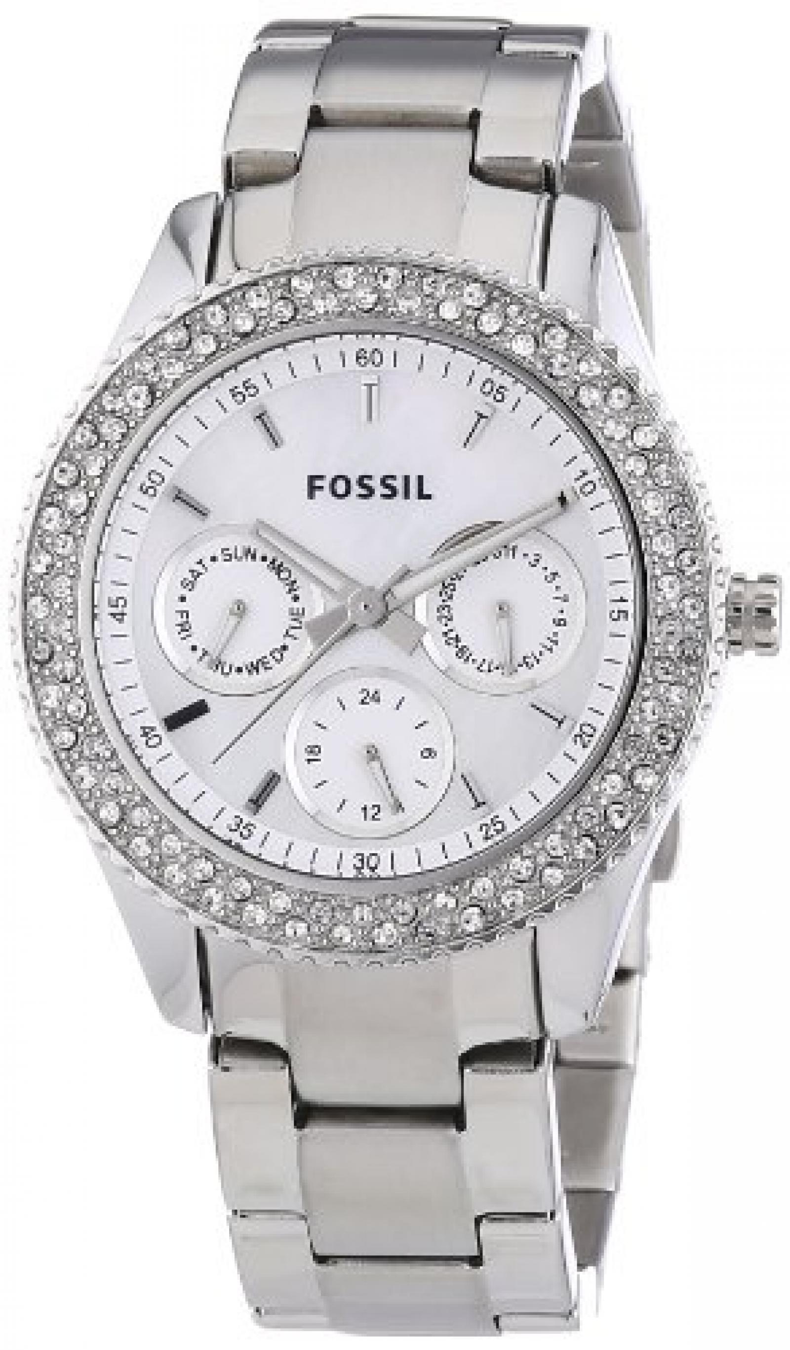 Fossil Damen-Armbanduhr Ladies Dress Analog Quarz ES2860 Fossil Damen-Armbanduhr Ladies Dress Analog Quarz ES2860
