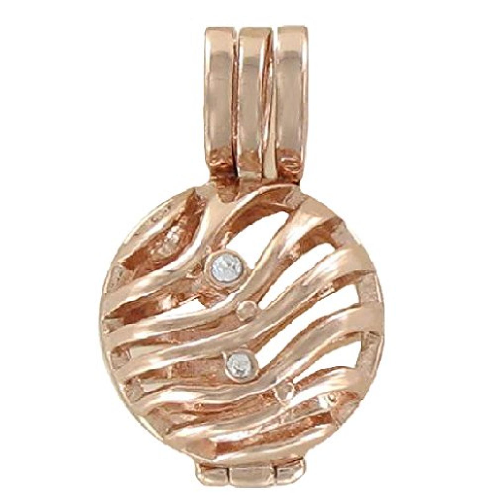 Collana doppia lunga Ovali Preziosi con maxi pendente con pave