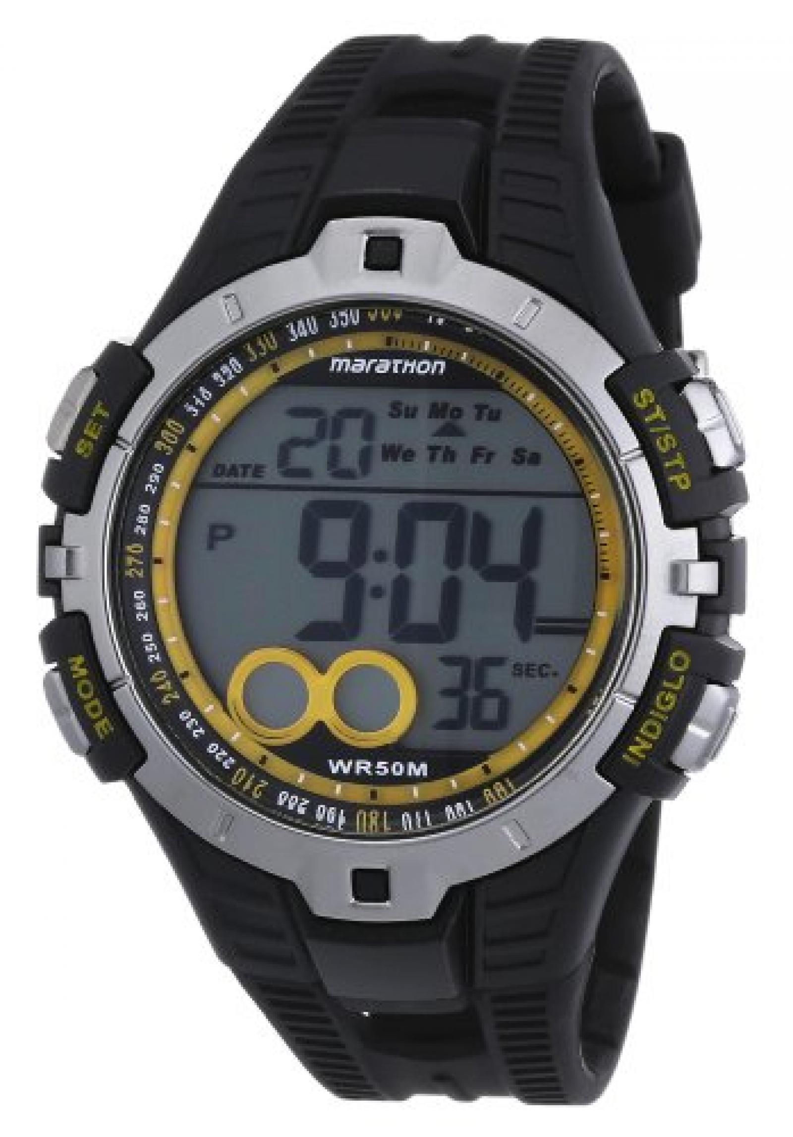Timex Herren-Armbanduhr Marathon Lap Timer Digital Quarz T5K421 Timex Herren-Armbanduhr Marathon Lap Timer Digital Quarz T5K421