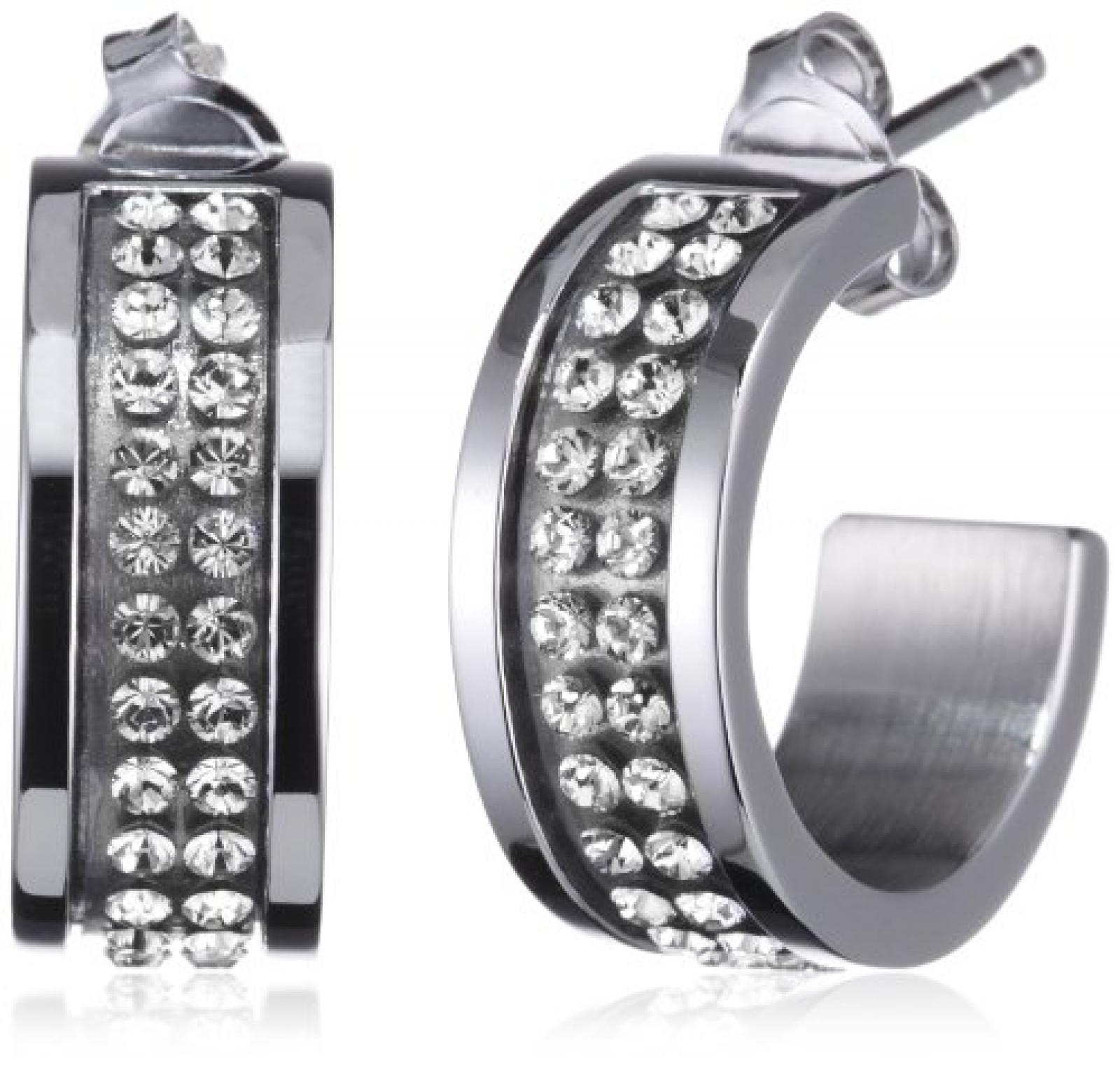 Dyrberg / Kern Damen-Ohrringe Kimmie SS Crystal 330932 