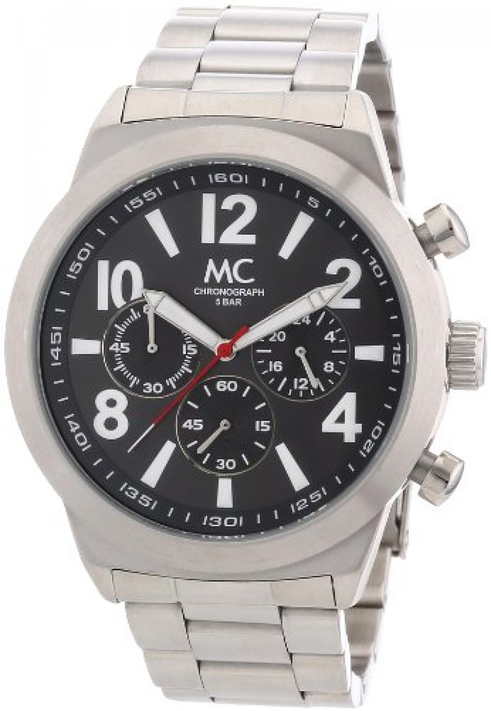MC Timetrend Herren-Armbanduhr Chronograph Quarz komplett Edelstahl 26309 MC Timetrend Herren-Armbanduhr Chronograph Quarz komplett Edelstahl 26309