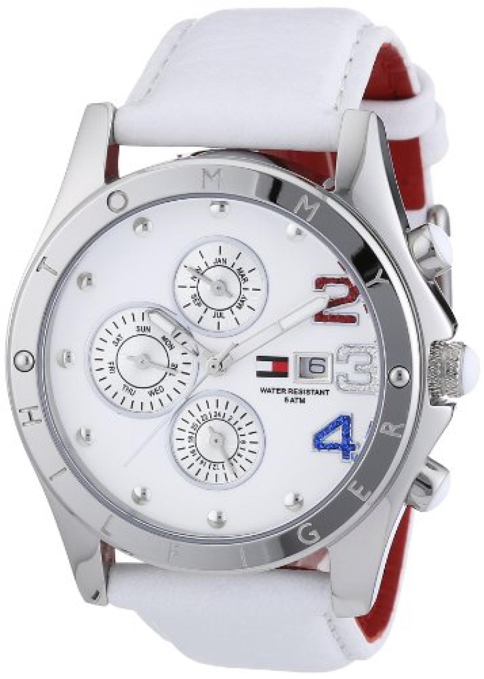 Tommy Hilfiger Damen-Armbanduhr Analog Quarz Leder 1780931 Tommy Hilfiger Damen-Armbanduhr Analog Quarz Leder 1780931