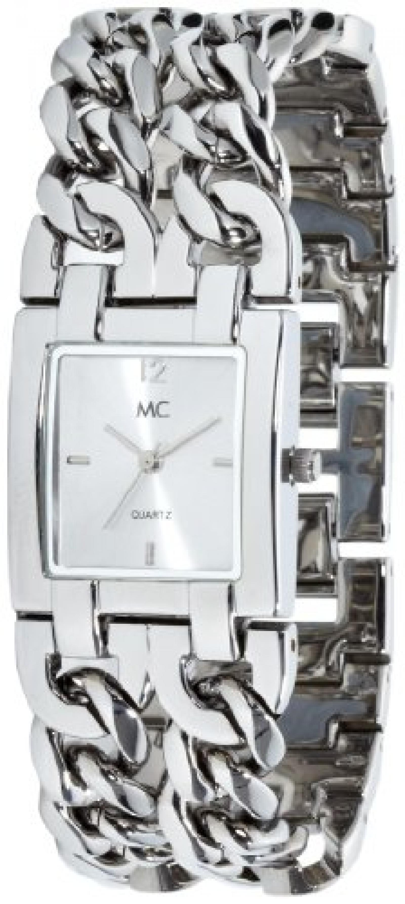 MC Timetrend Damen-Armbanduhr Analog Quarz Metallband 18574 