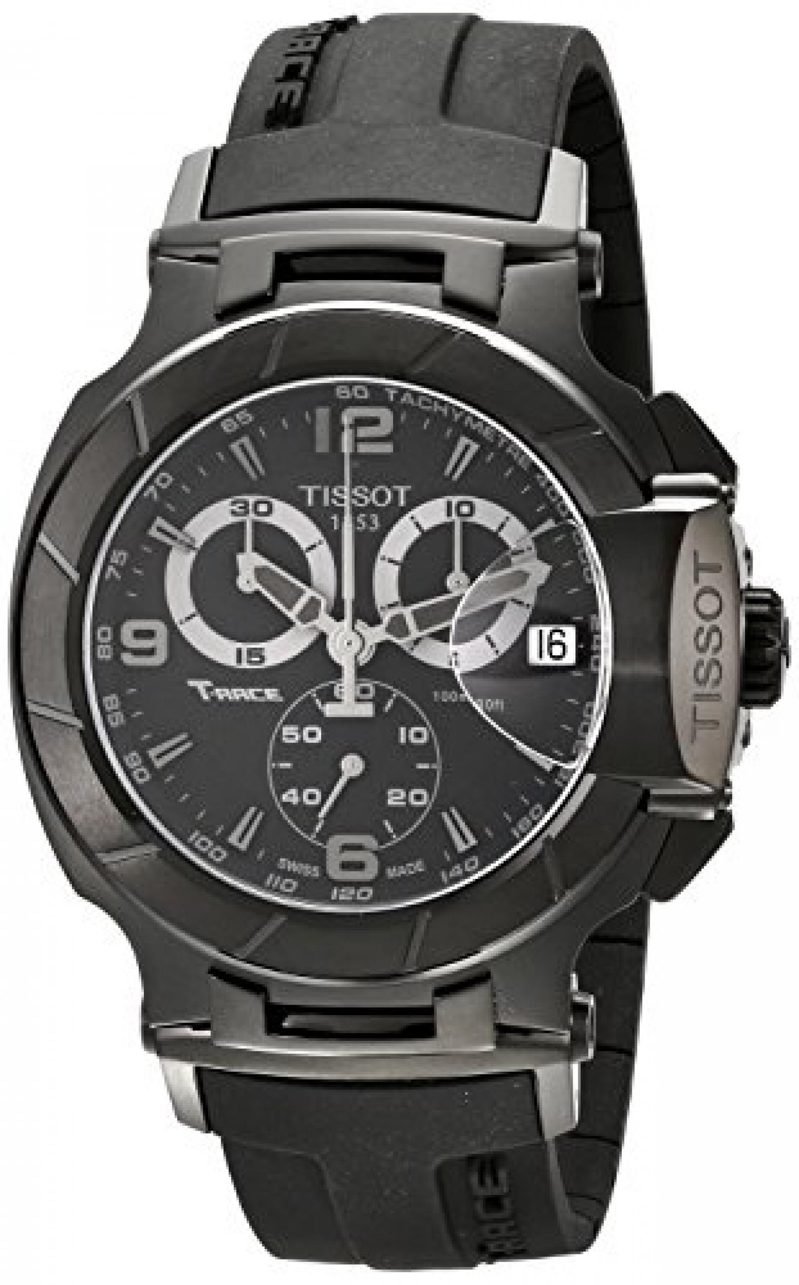 Tissot Herren-Uhren Quarz Chronograph T0484173705700 