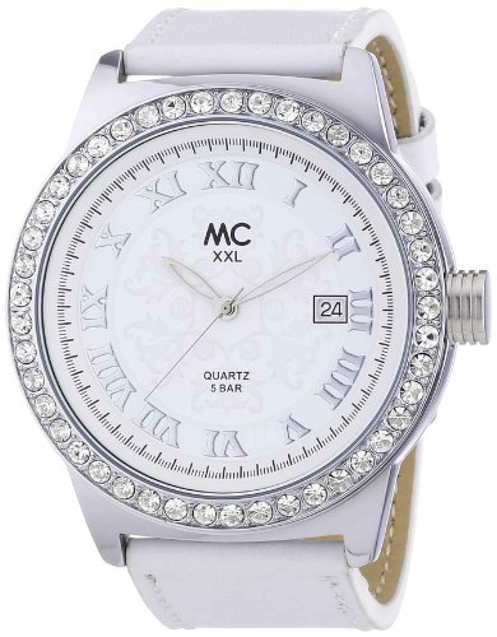 MC Timetrend Damen-Armbanduhr XXL Analog Quarz Leder 26789 MC Timetrend Damen-Armbanduhr XXL Analog Quarz Leder 26789