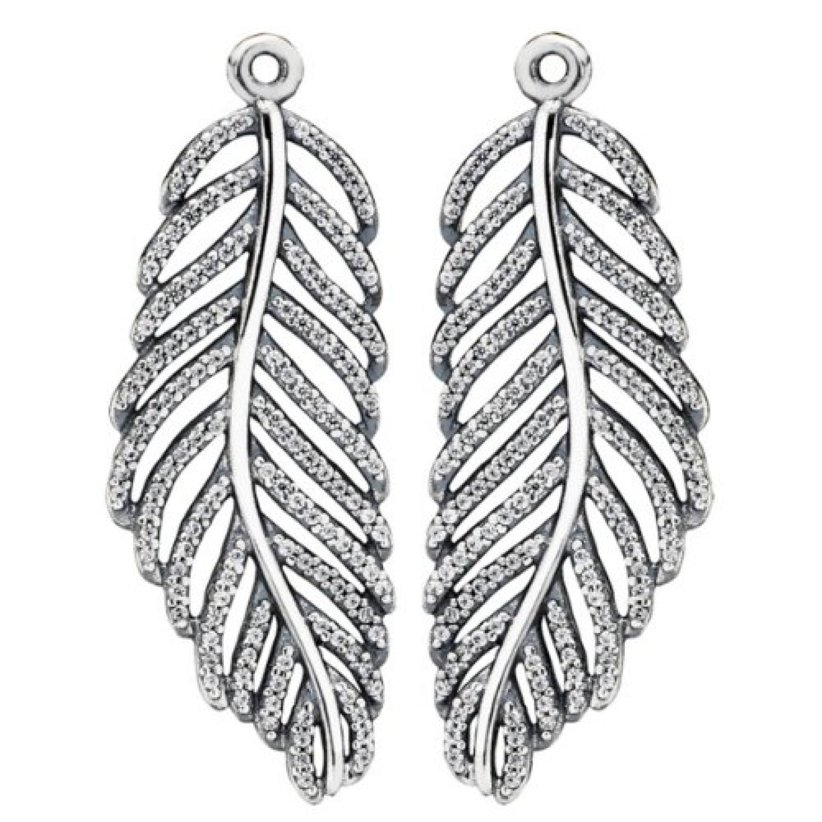 Pandora Damen-Ohrh&auml;nger 925 Sterling Silber Zirkonia wei&szlig; 290680CZ 