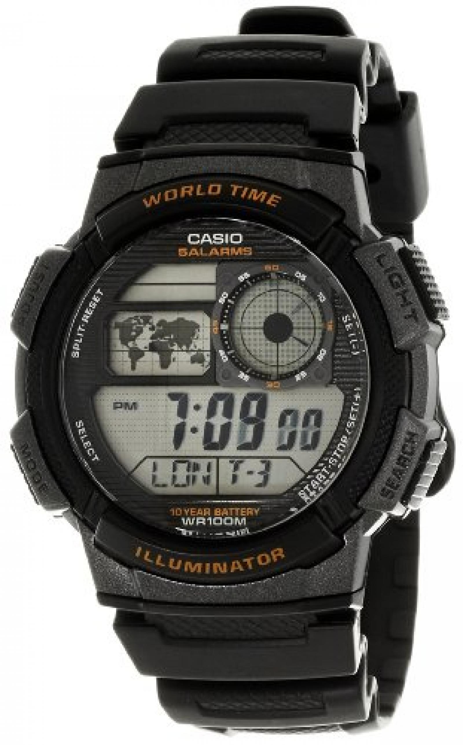 Casio Collection Herren-Armbanduhr Digital Quarz AE-1000W-1AVEF 