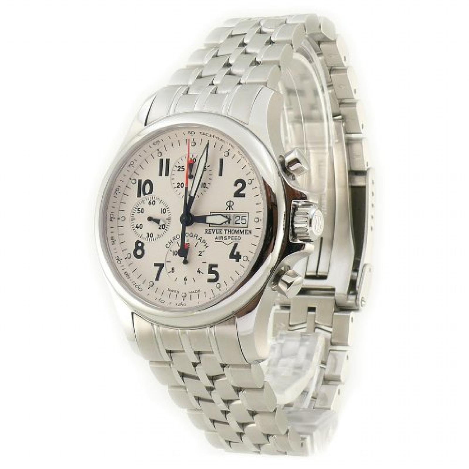 Revue Thommen Herrenarmbanduhr Airspeed Heritage Chronograph 17081.6138 Revue Thommen Herrenarmbanduhr Airspeed Heritage Chronograph 17081.6138