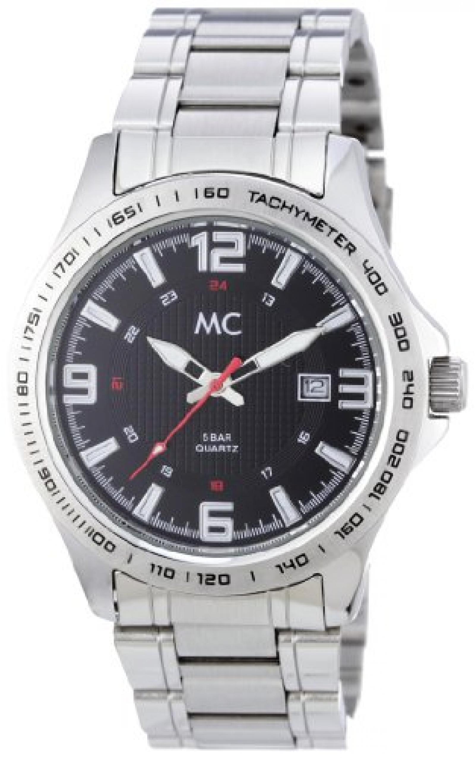 MC Timetrend Herren-Armbanduhr Analog Quarz komplett Edelstahl 26635 MC Timetrend Herren-Armbanduhr Analog Quarz komplett Edelstahl 26635
