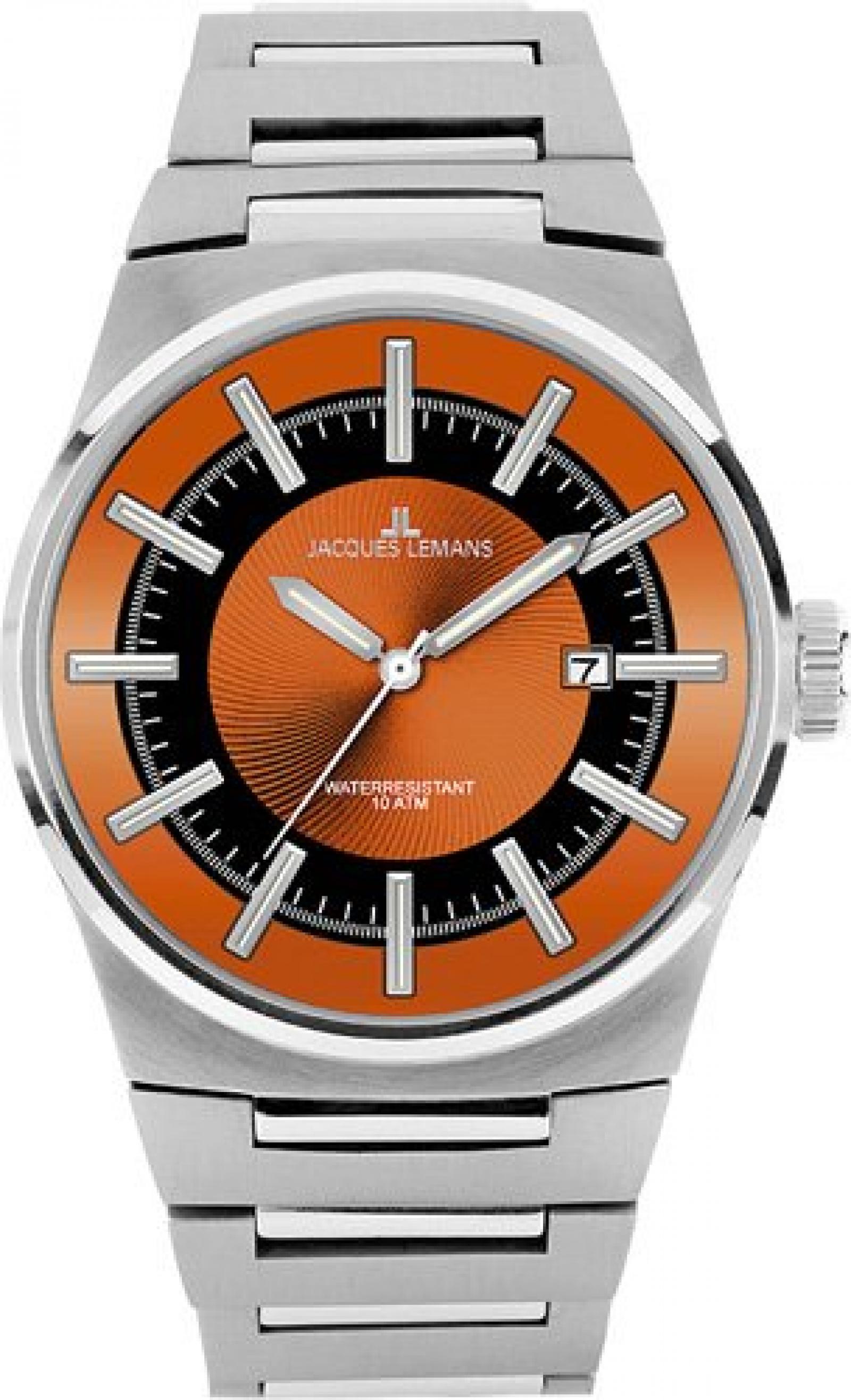 Jacques Lemans Herrenarmbanduhr Nevada 1-1334 D Jacques Lemans Herrenarmbanduhr Nevada 1-1334 D