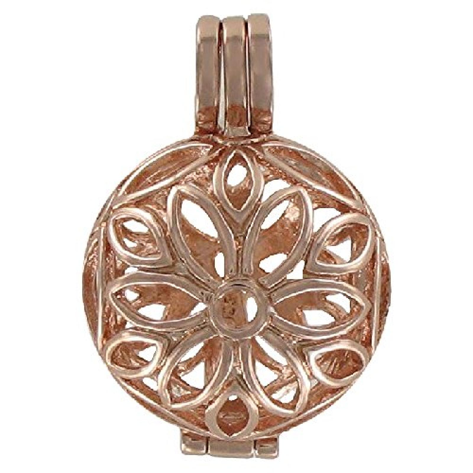 Quiges, Eligo Jewellery 12mm Kugel Anh&auml;nger Rose Gold f&uuml;r Eligo 12mm Kugeln 