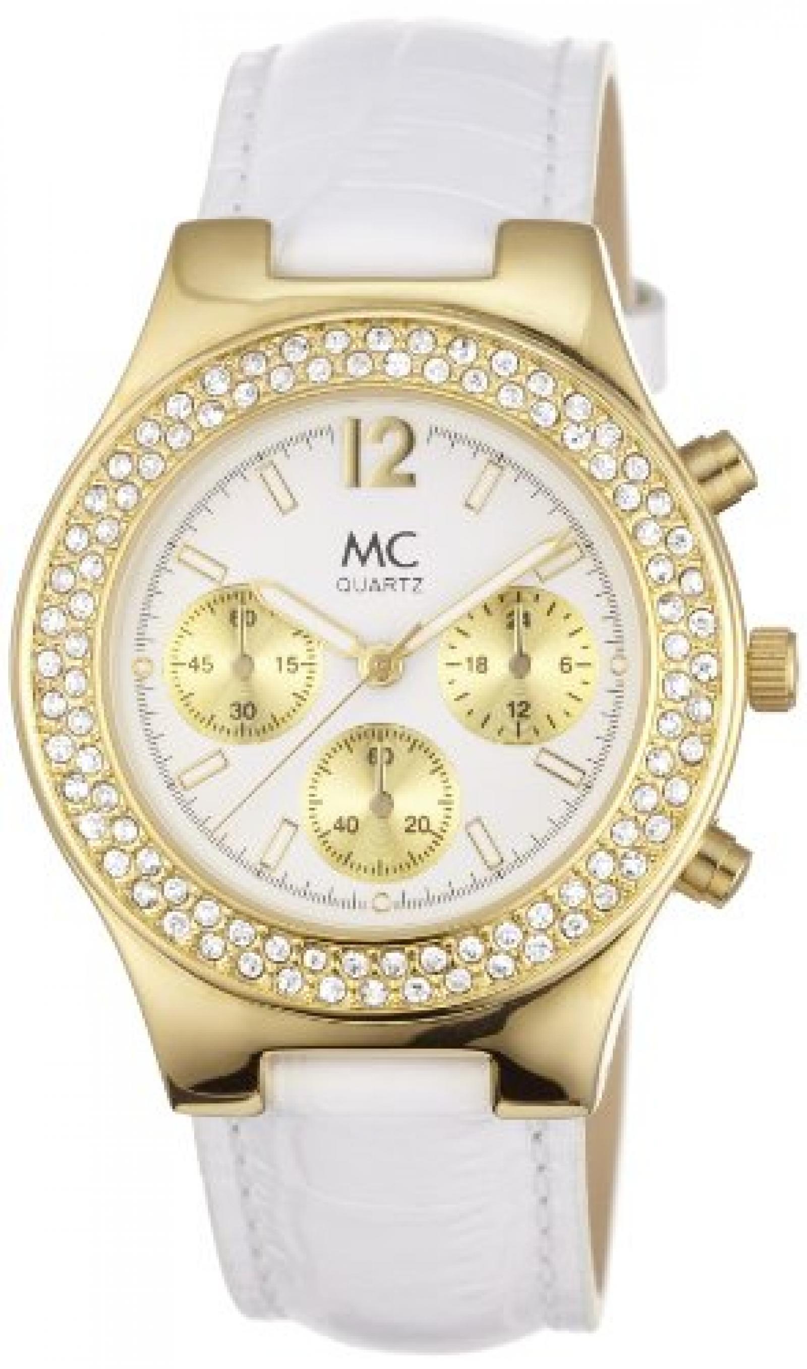 MC Timetrend Damen-Armbanduhr Chrono-Optik Analog Quarz Leder 26924 MC Timetrend Damen-Armbanduhr Chrono-Optik Analog Quarz Leder 26924