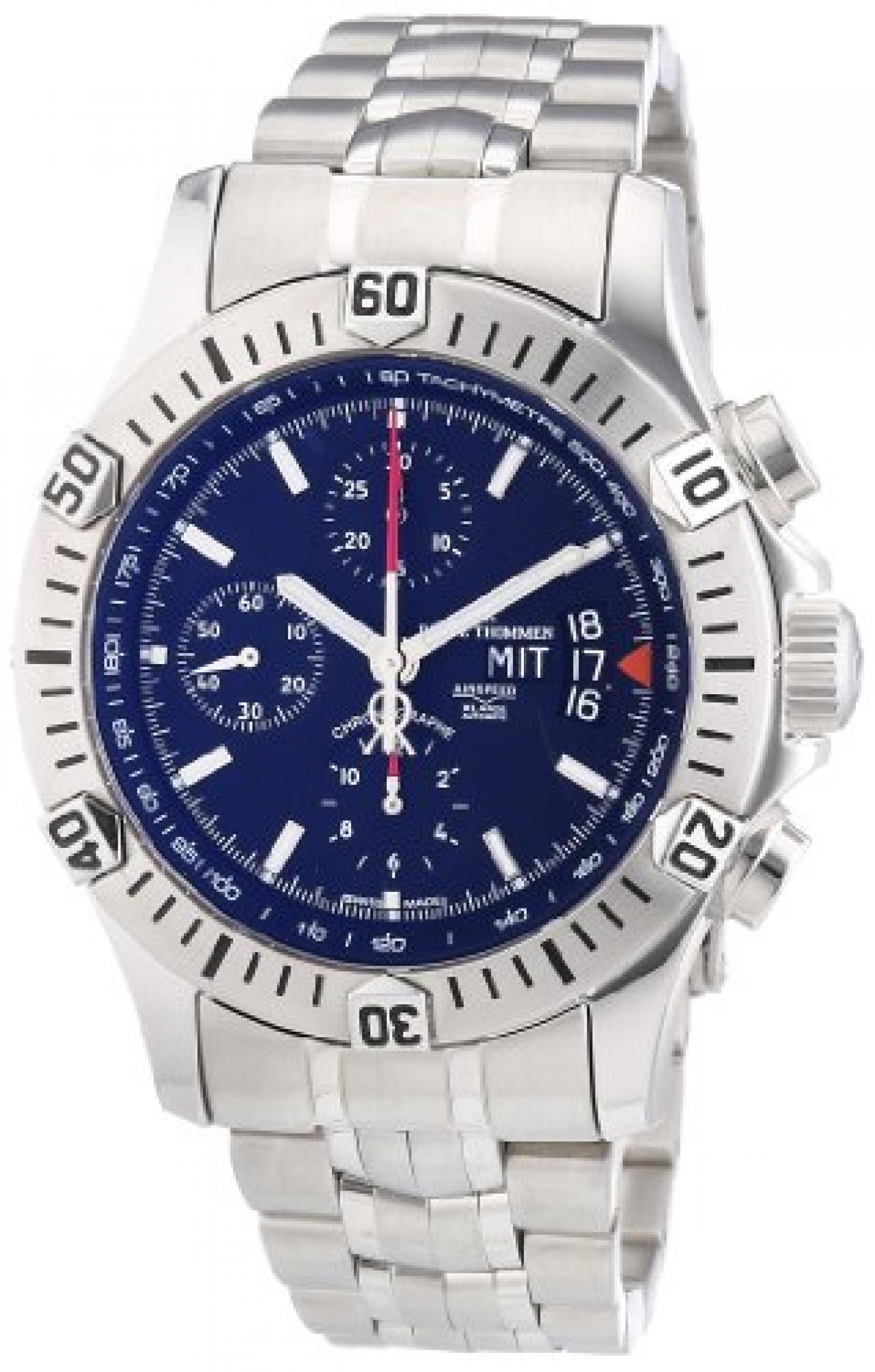 Revue Thommen Herren-Armbanduhr XL Pioneer XLarge Chronograph Automatik Edelstahl 16071.6132 Revue Thommen Herren-Armbanduhr XL Pioneer XLarge Chronograph Automatik Edelstahl 16071.6132