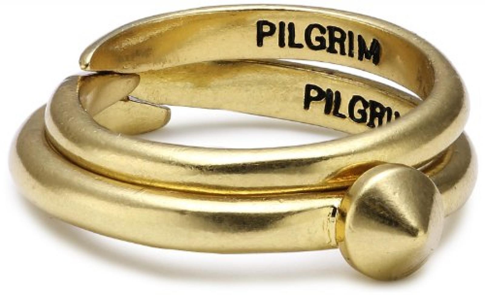 Pilgrim Jewelry Damen-Ring aus der Serie No limits vergoldet verstellbar 0.7 cm 211232004 