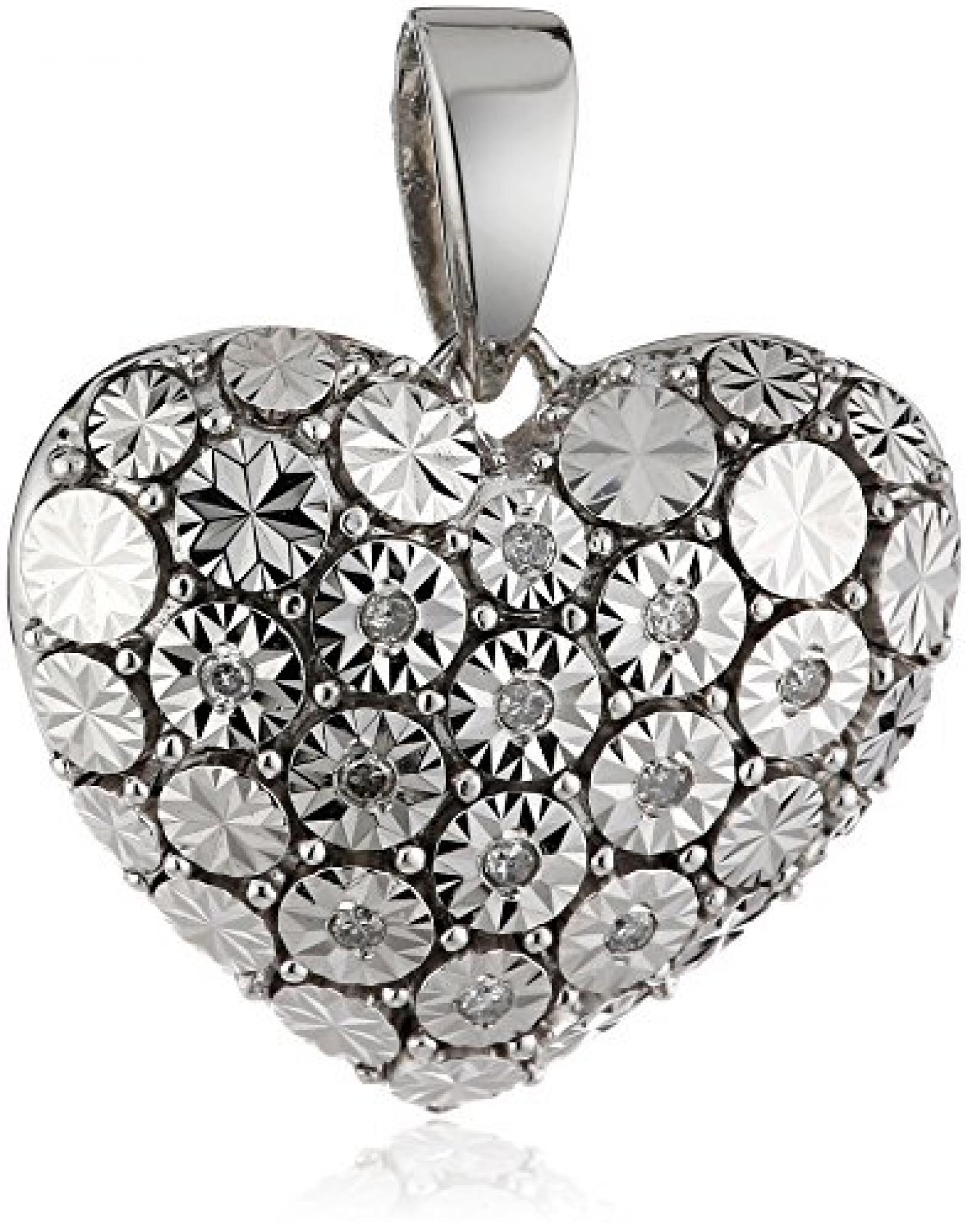 Celesta Damen-Anhänger 925 Sterling Silber 12x Diamanten 0.07 ct. 312240012 Celesta Damen-Anhänger 925 Sterling Silber 12x Diamanten 0.07 ct. 312240012