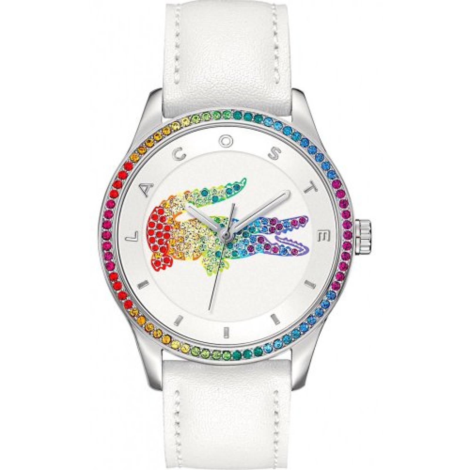 Lacoste Damen-Armbanduhr Analog Quarz Leder 2000822 Lacoste Damen-Armbanduhr Analog Quarz Leder 2000822