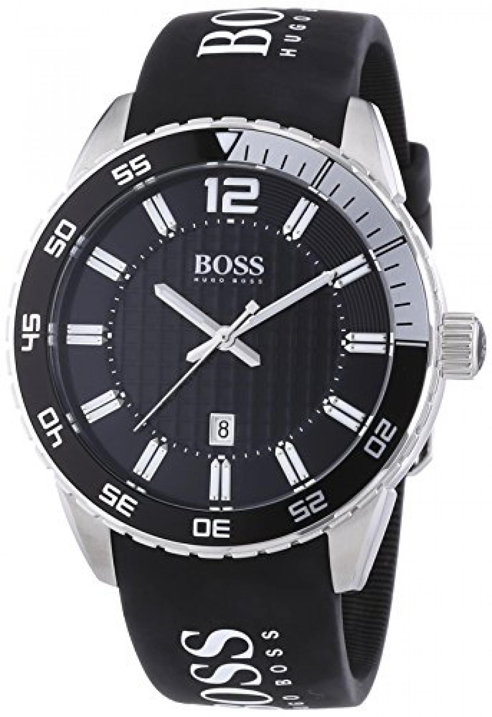 Hugo Boss Herren-Armbanduhr XL Analog Quarz Silikon 1512888 Hugo Boss Herren-Armbanduhr XL Analog Quarz Silikon 1512888