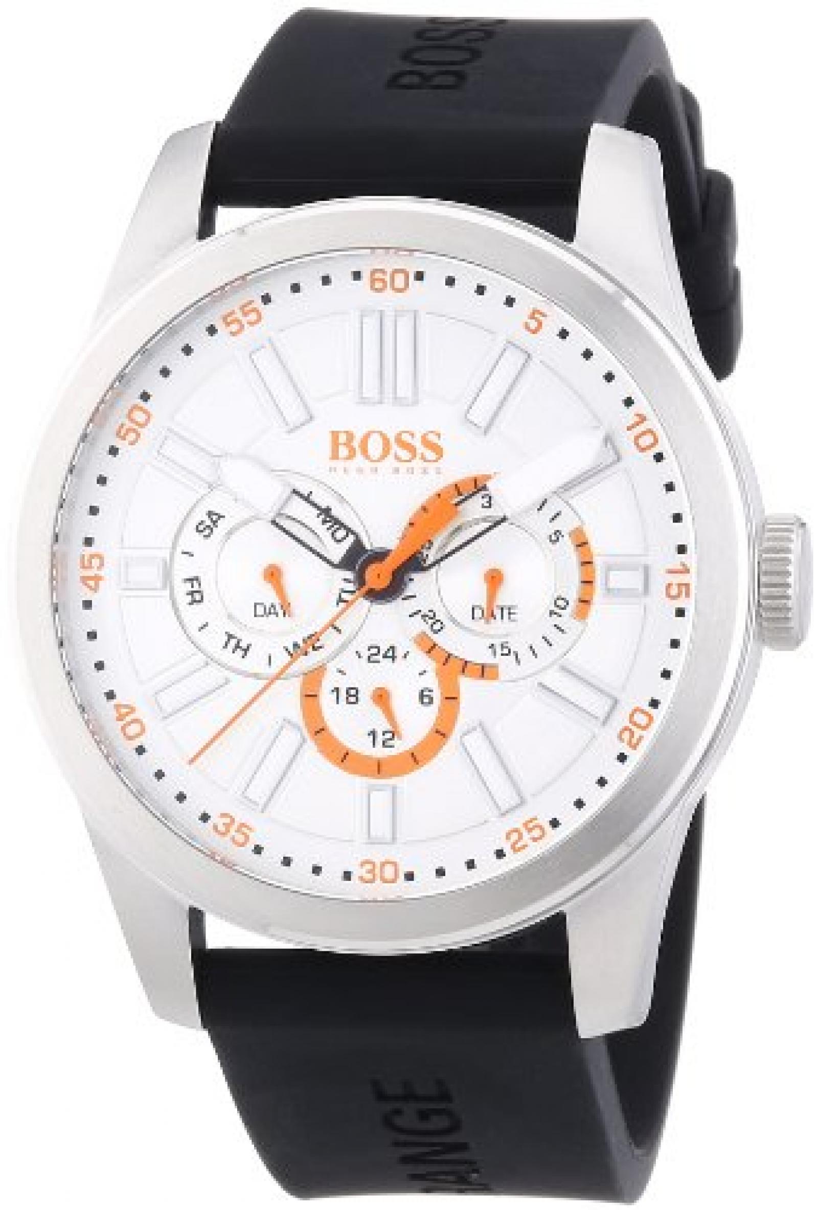 Boss Orange Herren-Armbanduhr XL Big Up Multieye Analog Quarz Silikon 1512934 Boss Orange Herren-Armbanduhr XL Big Up Multieye Analog Quarz Silikon 1512934