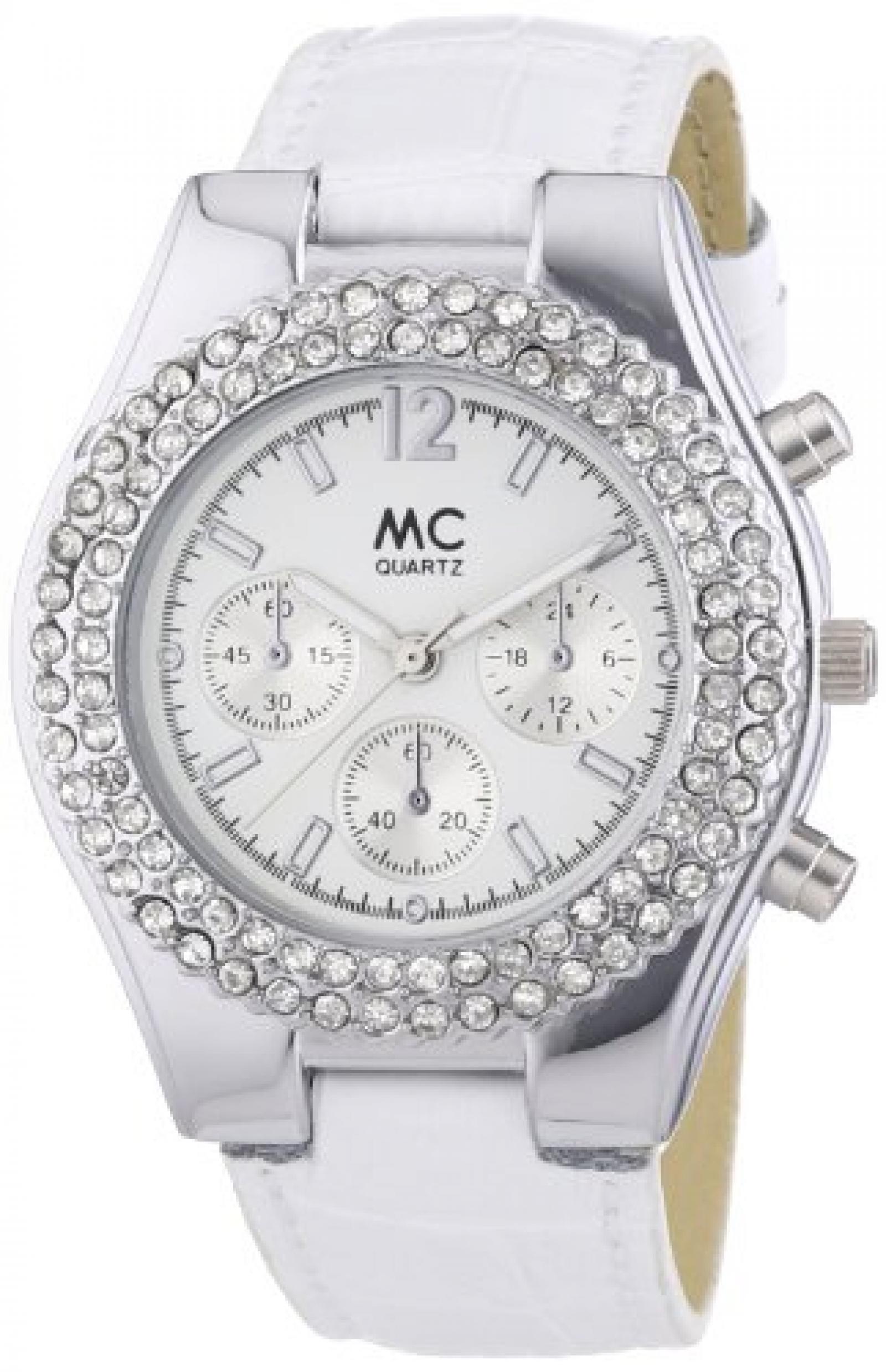MC Timetrend Damen-Armbanduhr Chrono-Optik Analog Quarz Leder 50867 MC Timetrend Damen-Armbanduhr Chrono-Optik Analog Quarz Leder 50867