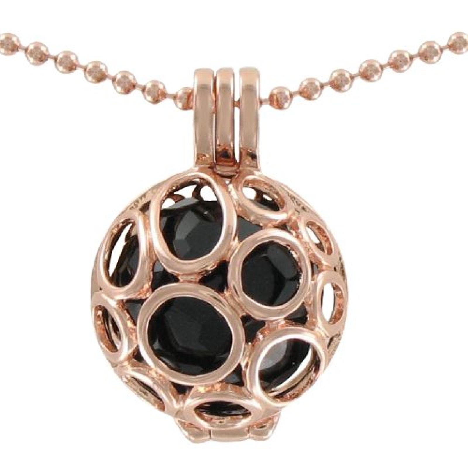 Eligo Jewellery 18mm Kugel + Rosegold Anhänger + Halskette (70cm oder 90cm) Set #11 Eligo Jewellery 18mm Kugel + Rosegold Anhänger + Halskette (70cm oder 90cm) Set #11