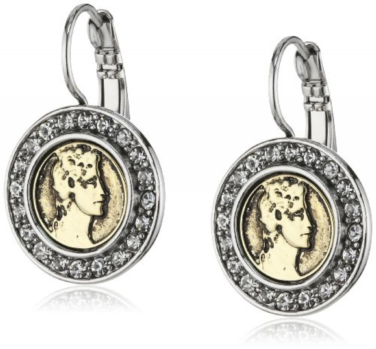 Dyrberg/Kern Damen-Ohrh&auml;nger Versilbertes Metall Kristall 335580 