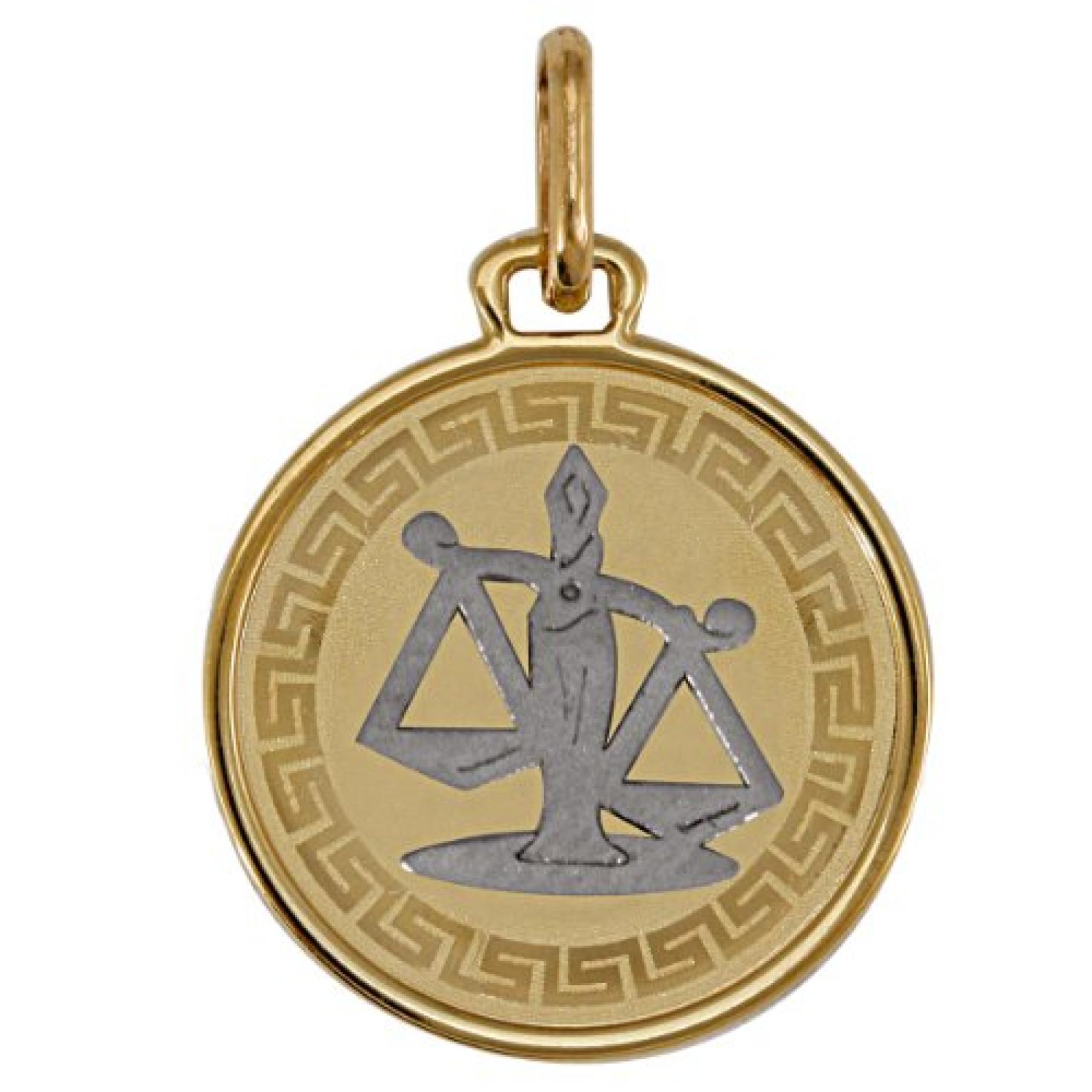 Bella Donna Unisex-Anhänger Sternzeichen 333 Bicolor 5372ANH3 Bella Donna Unisex-Anhänger Sternzeichen 333 Bicolor 5372ANH3