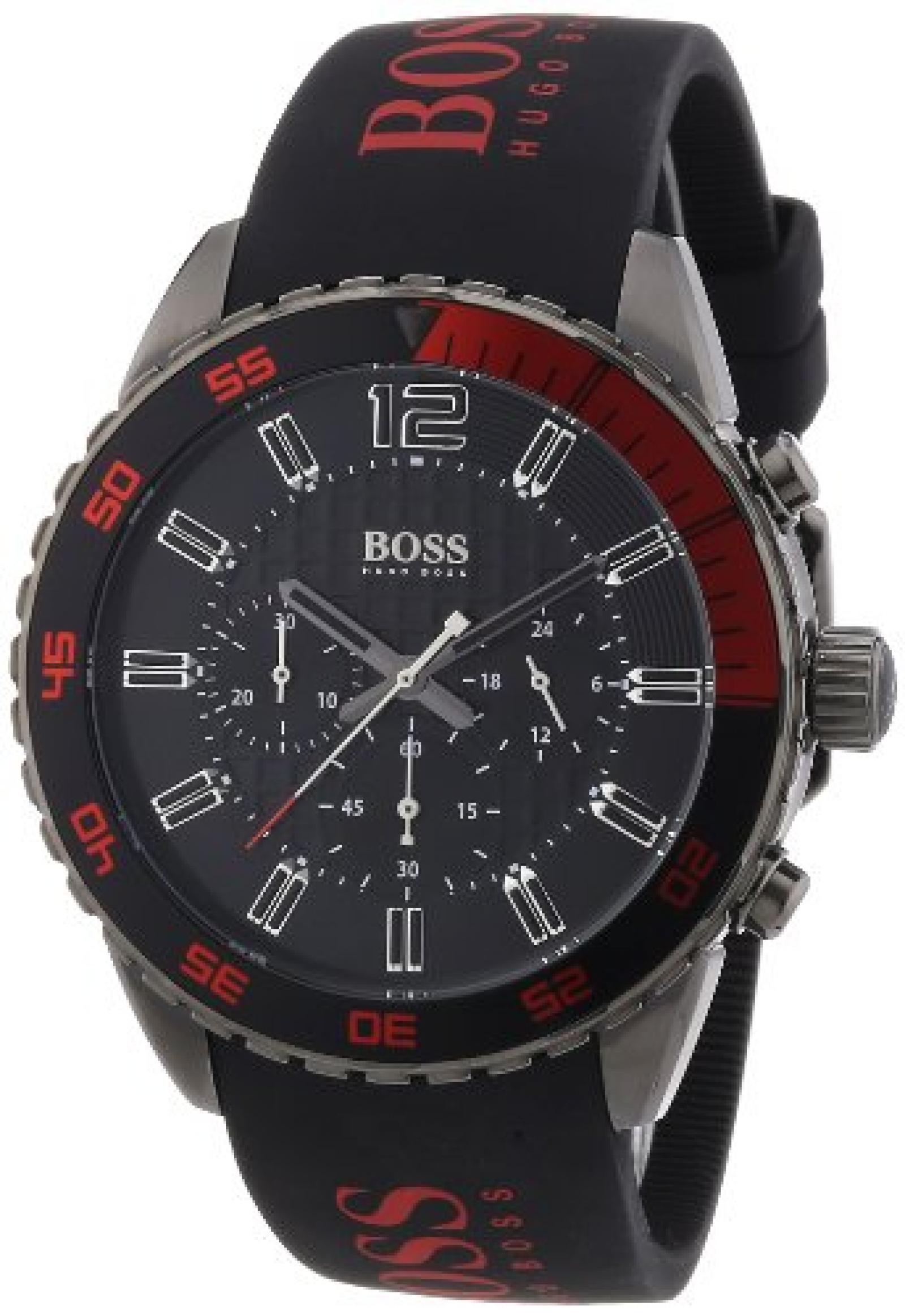 Hugo Boss Herren-Armbanduhr XL Chronograph Quarz Silikon 1512901 Hugo Boss Herren-Armbanduhr XL Chronograph Quarz Silikon 1512901
