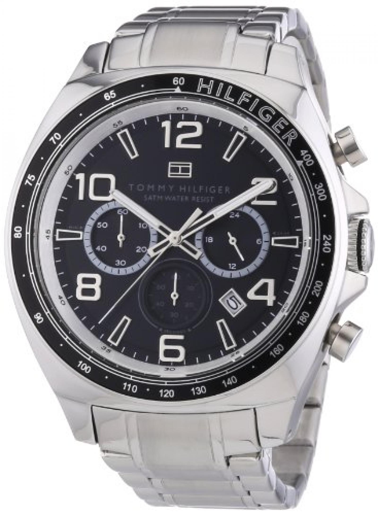 Tommy Hilfiger Herren-Armbanduhr City Classic XL Analog Quarz Edelstahl 1790939 Tommy Hilfiger Herren-Armbanduhr City Classic XL Analog Quarz Edelstahl 1790939