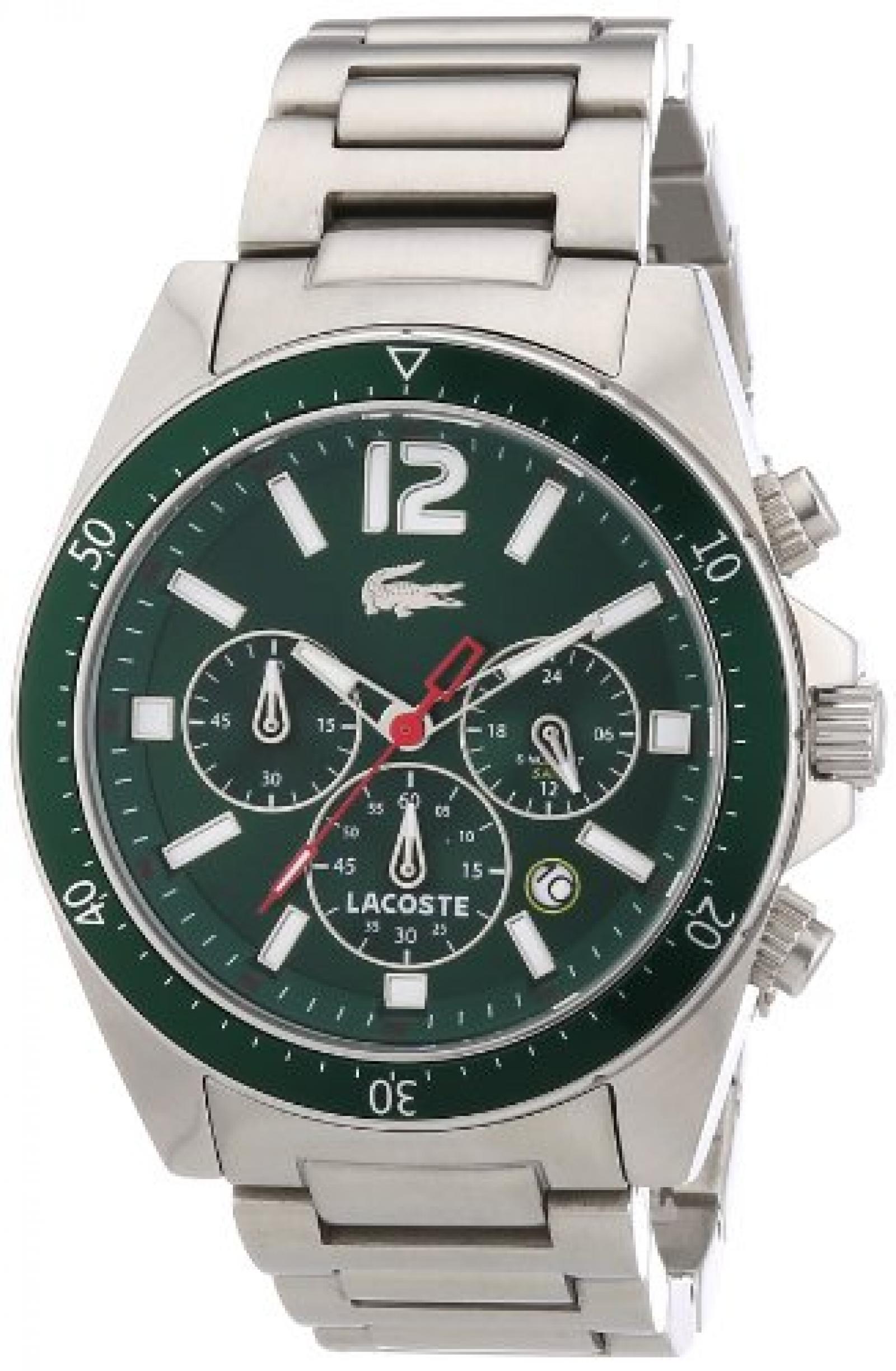 Lacoste Herren-Armbanduhr XL Analog Quarz Edelstahl 2010640 Lacoste Herren-Armbanduhr XL Analog Quarz Edelstahl 2010640