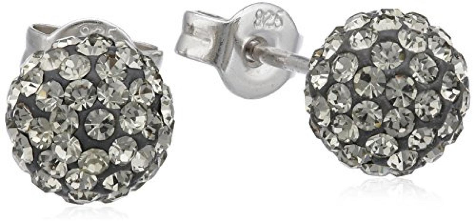 Spirit - New York Damen-Ohrstecker 925 Sterling Silber 142 Glaskristalle grau 138865493 Spirit - New York Damen-Ohrstecker 925 Sterling Silber 142 Glaskristalle grau 138865493