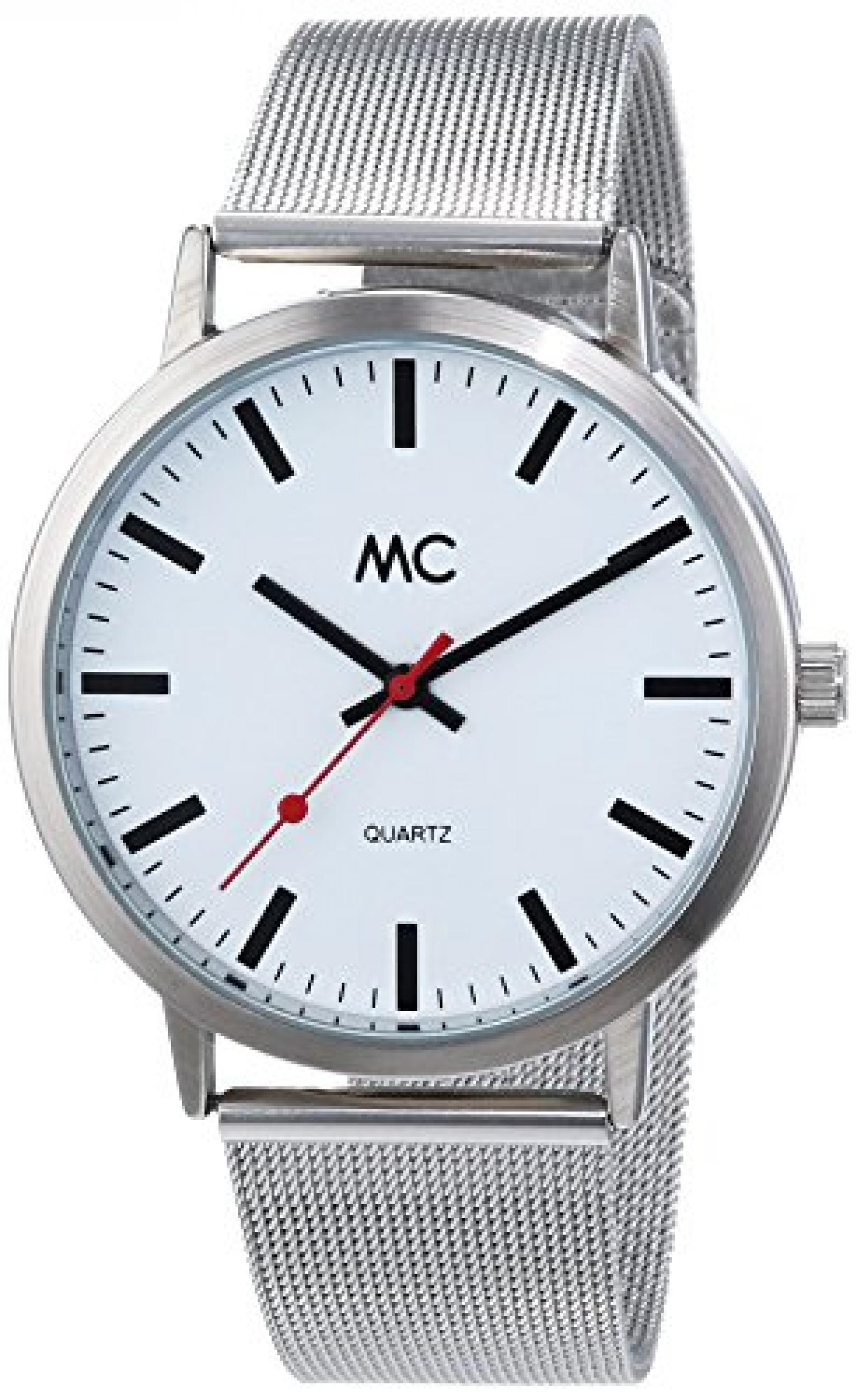 MC Timetrend Herren-Armbanduhr XL Bahnhofsuhr Analog Quarz Messing 27678 MC Timetrend Herren-Armbanduhr XL Bahnhofsuhr Analog Quarz Messing 27678