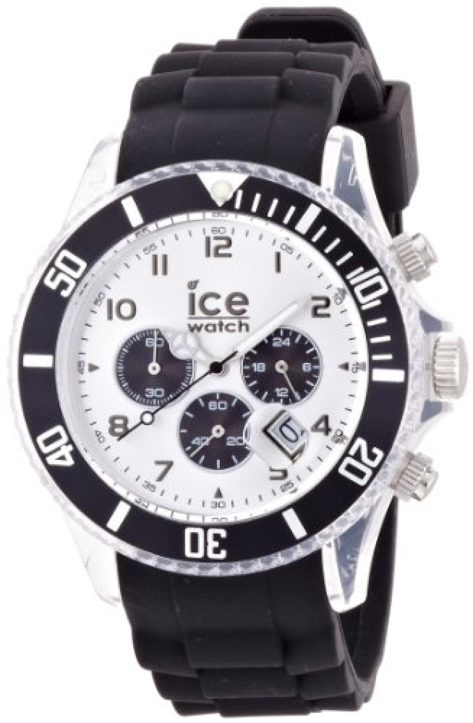 Ice-Watch Armbanduhr ice-Chrono Big Schwarz CH.BK.B.S.09 Ice-Watch Armbanduhr ice-Chrono Big Schwarz CH.BK.B.S.09