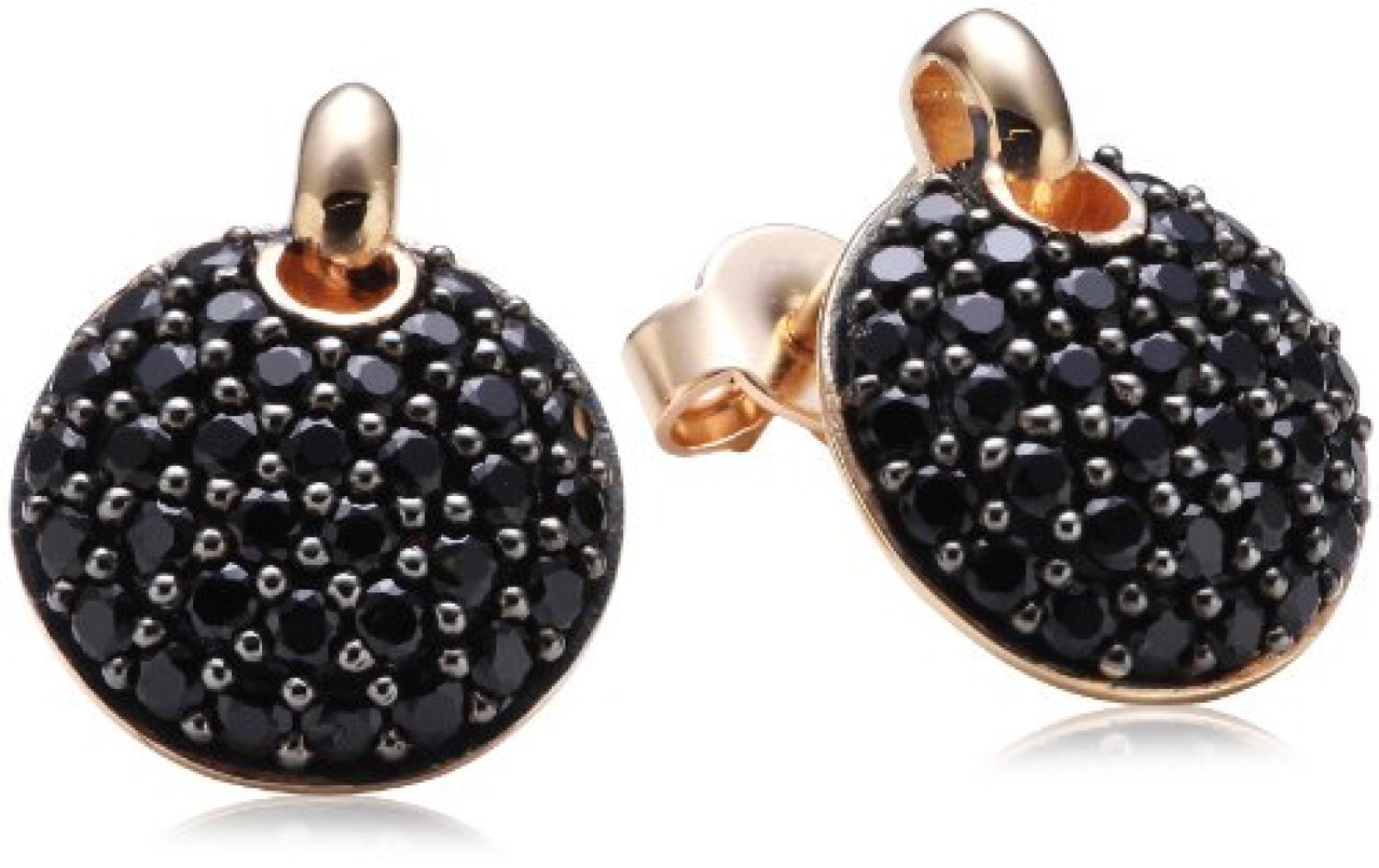 Esprit Jewels Damen-Ohrstecker 925 Sterling Silber Black-rose nugget glam ESER92600B000 Esprit Jewels Damen-Ohrstecker 925 Sterling Silber Black-rose nugget glam ESER92600B000