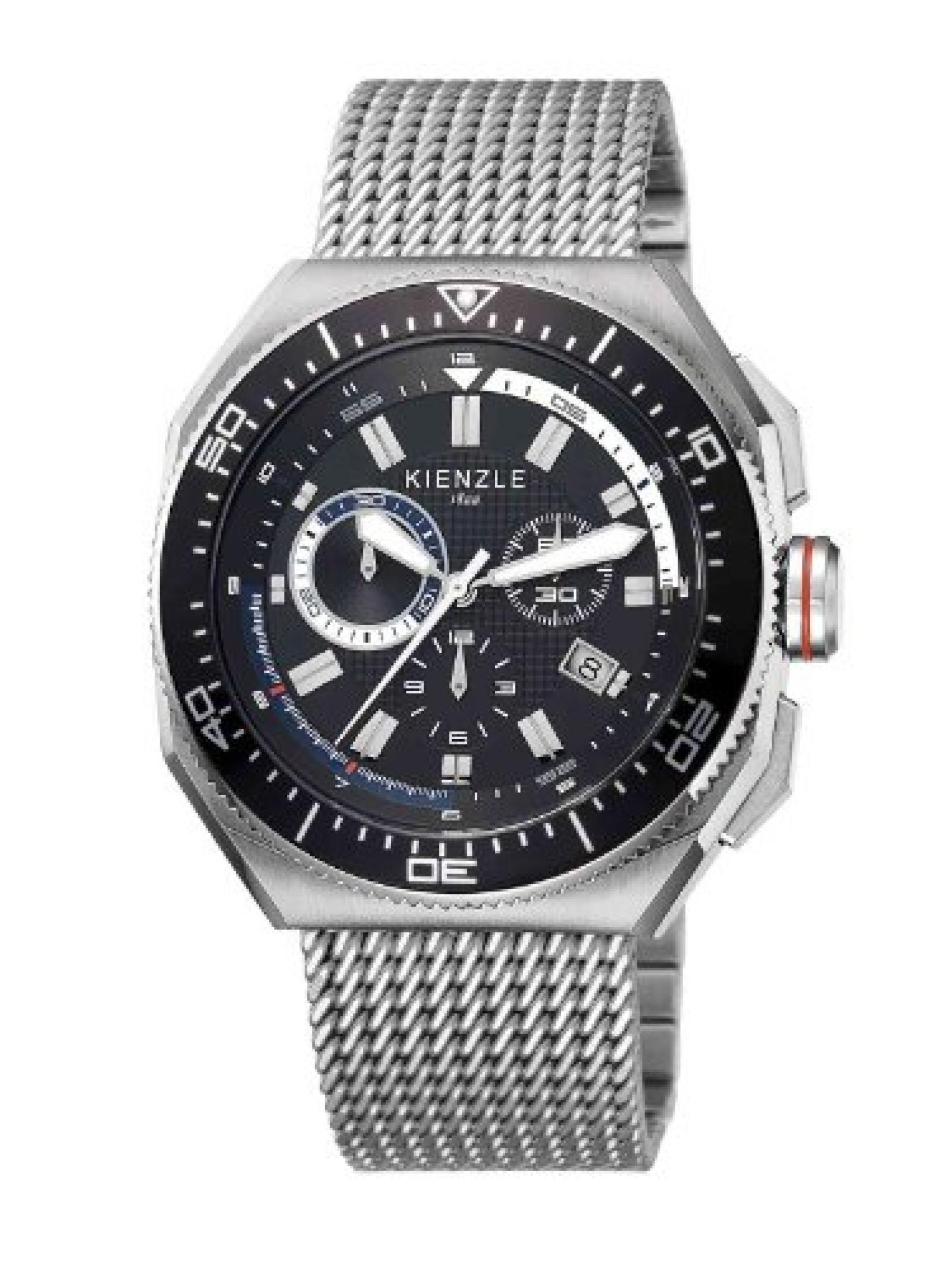 Kienzle Herren-Armbanduhr XL Analog Edelstahl K8031503032 Kienzle Herren-Armbanduhr XL Analog Edelstahl K8031503032