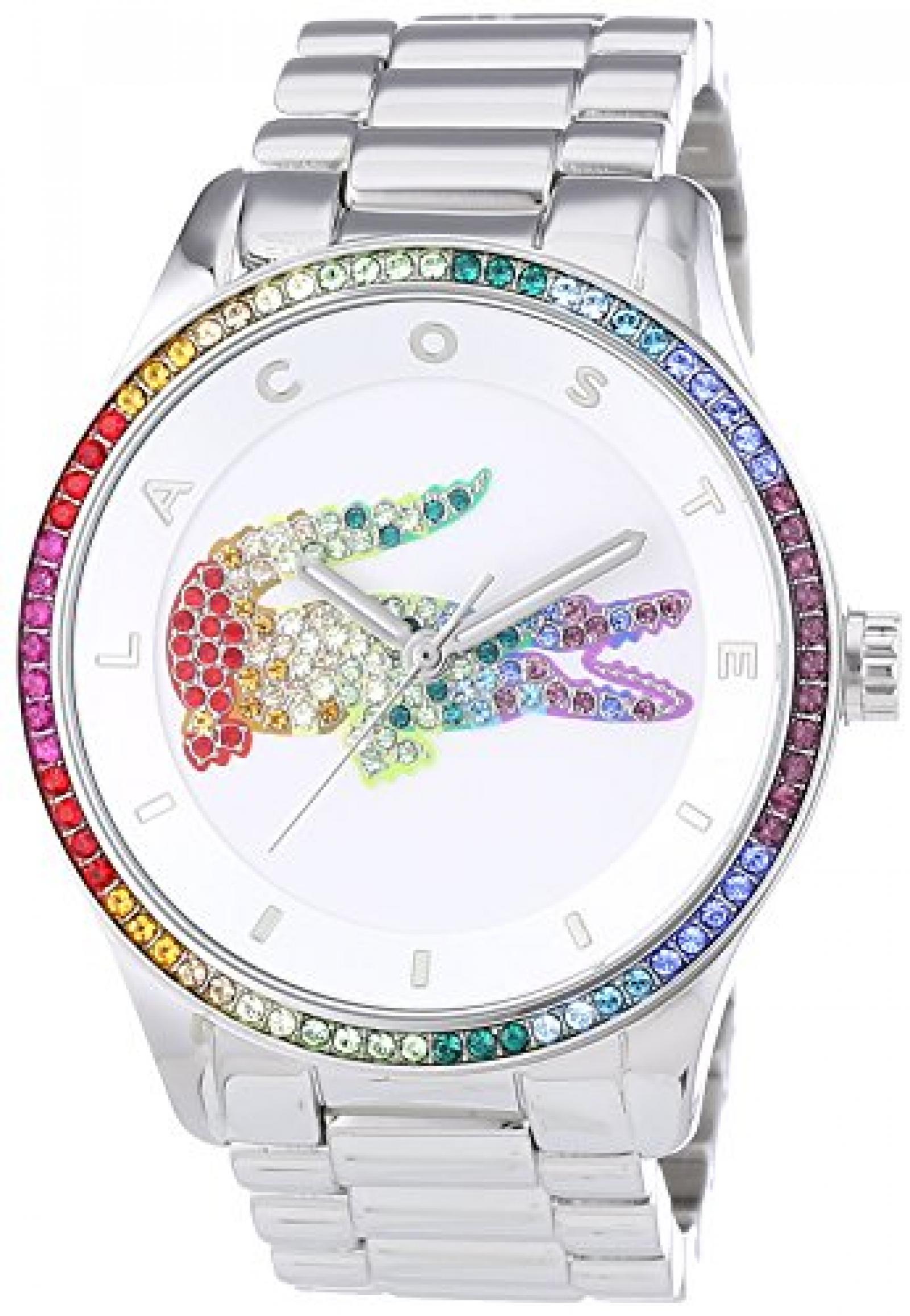 Lacoste Damen-Armbanduhr VICTORIA Analog Quarz Edelstahl 2000869 Lacoste Damen-Armbanduhr VICTORIA Analog Quarz Edelstahl 2000869
