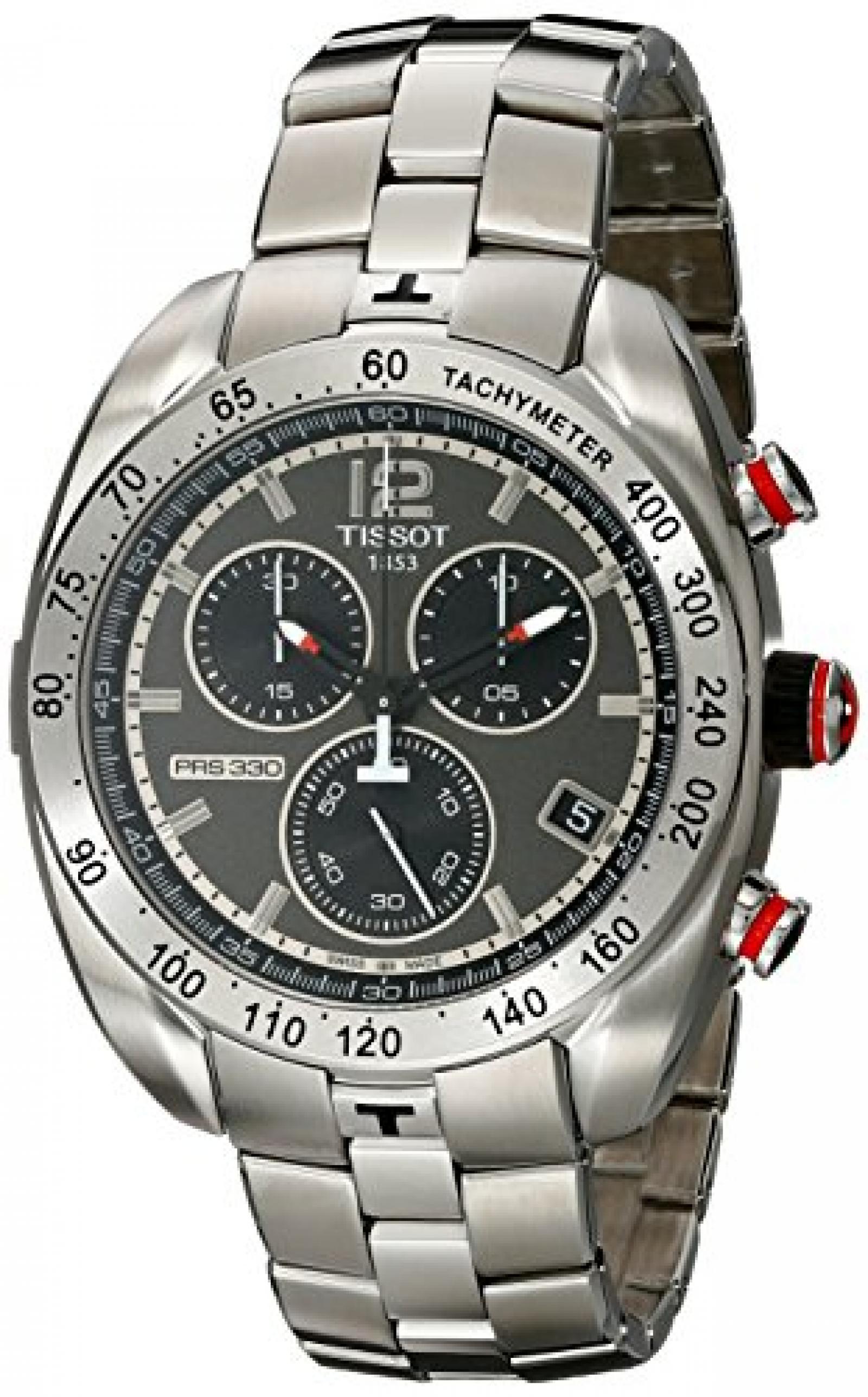 Tissot Herren-Armbanduhr PRS 330 Chronograph Quarz Edelstahl T076.417.11.067.00 