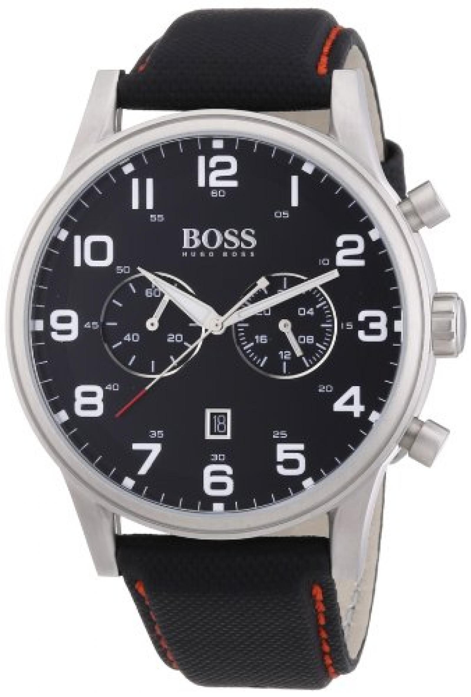 Hugo Boss Herren-Armbanduhr XL Analog Quarz Textil 1512919 Hugo Boss Herren-Armbanduhr XL Analog Quarz Textil 1512919
