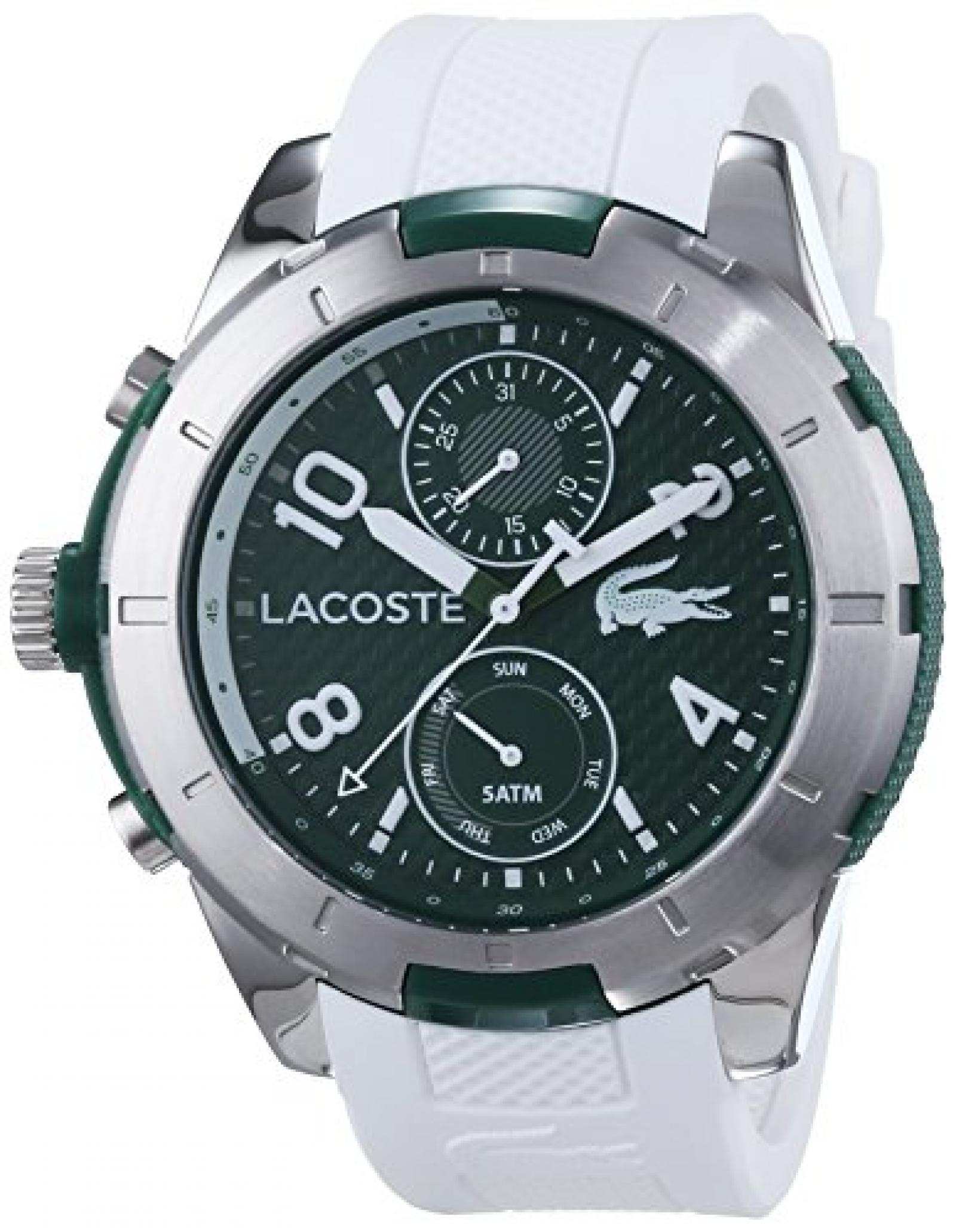 Lacoste Herren-Armbanduhr XL TONGA Analog Quarz Silikon 2010758 Lacoste Herren-Armbanduhr XL TONGA Analog Quarz Silikon 2010758