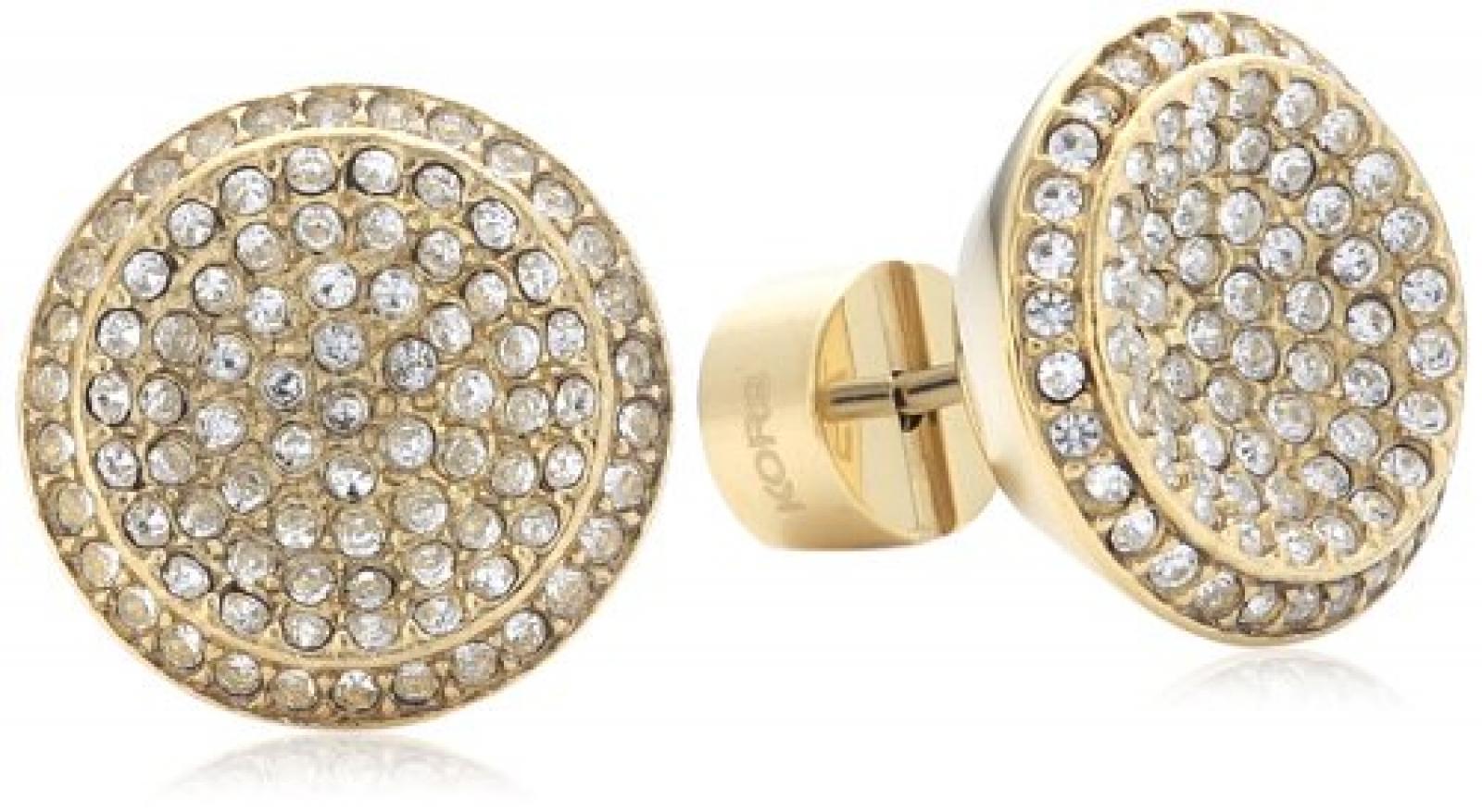 Michael Kors Damen-Ohrstecker Zirkonia Edelstahl weiß IP-Gold MKJ2071710 Michael Kors Damen-Ohrstecker Zirkonia Edelstahl weiß IP-Gold MKJ2071710