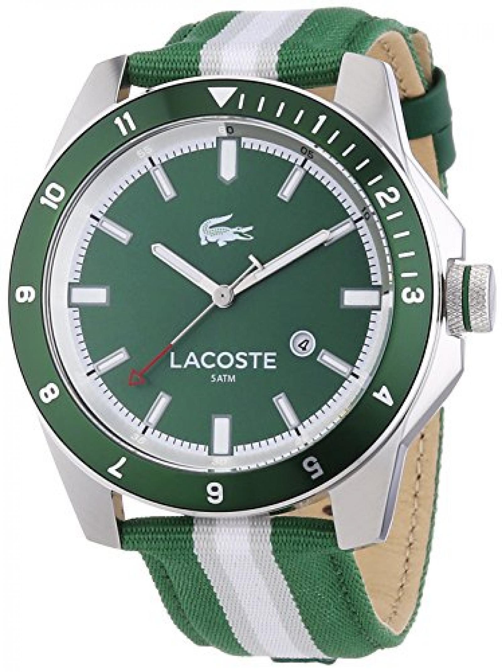 Lacoste Herren-Armbanduhr XL DURBAN Analog Quarz Textil 2010736 Lacoste Herren-Armbanduhr XL DURBAN Analog Quarz Textil 2010736